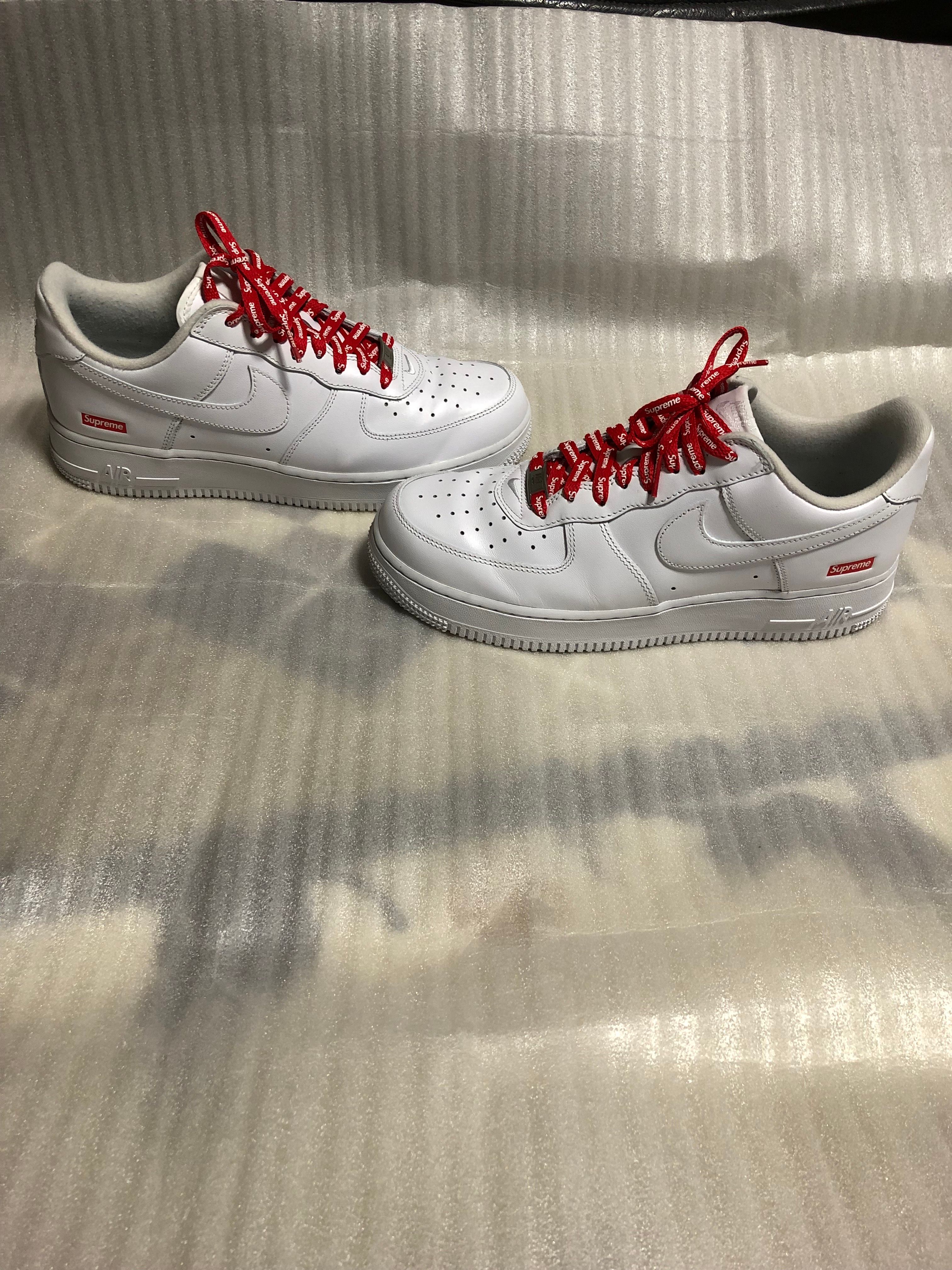 Supreme × Nike Air Force 1 Low "White"