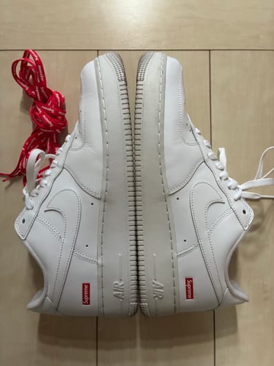 Supreme × Nike Air Force 1 Low "White"