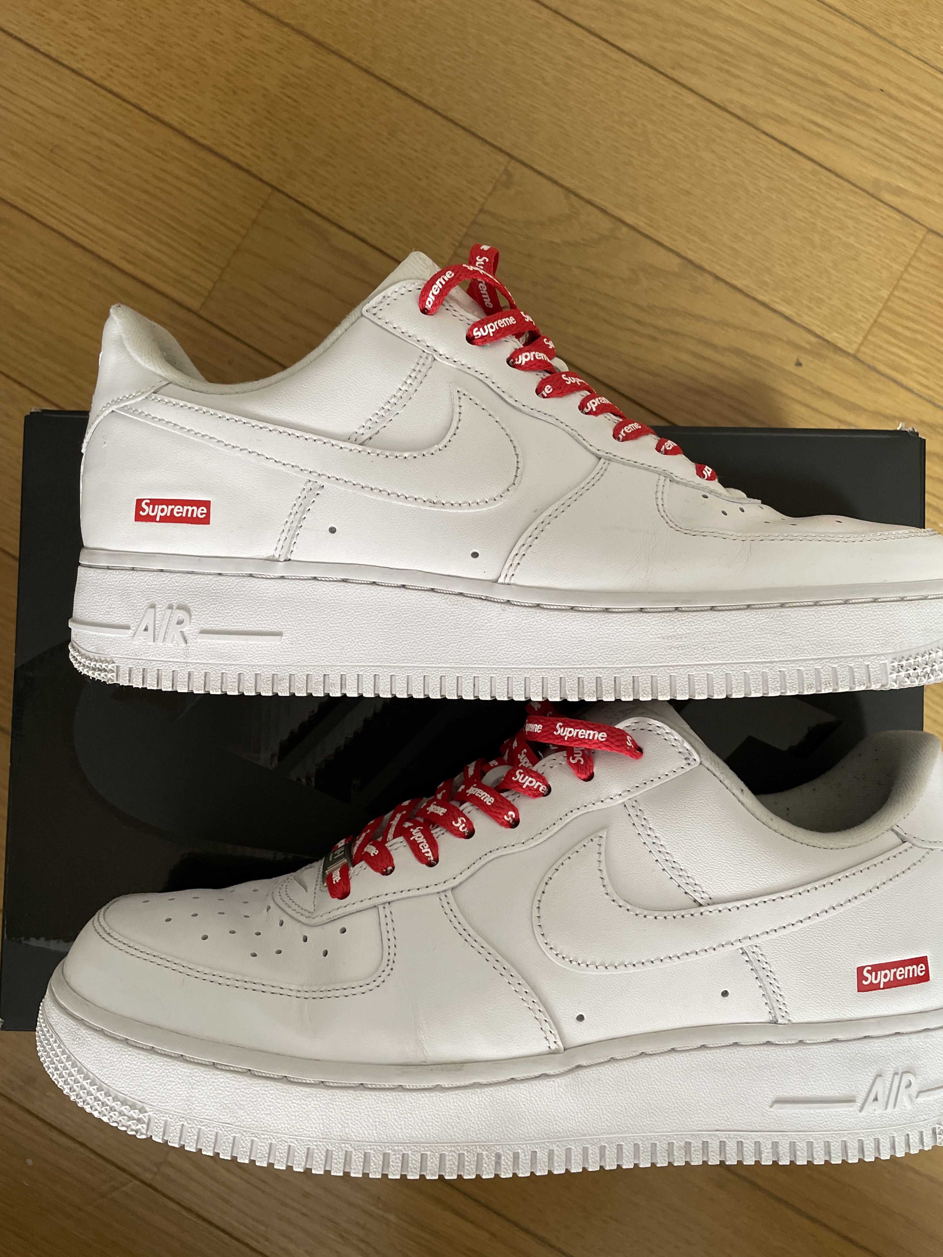 Supreme × Nike Air Force 1 Low "White"