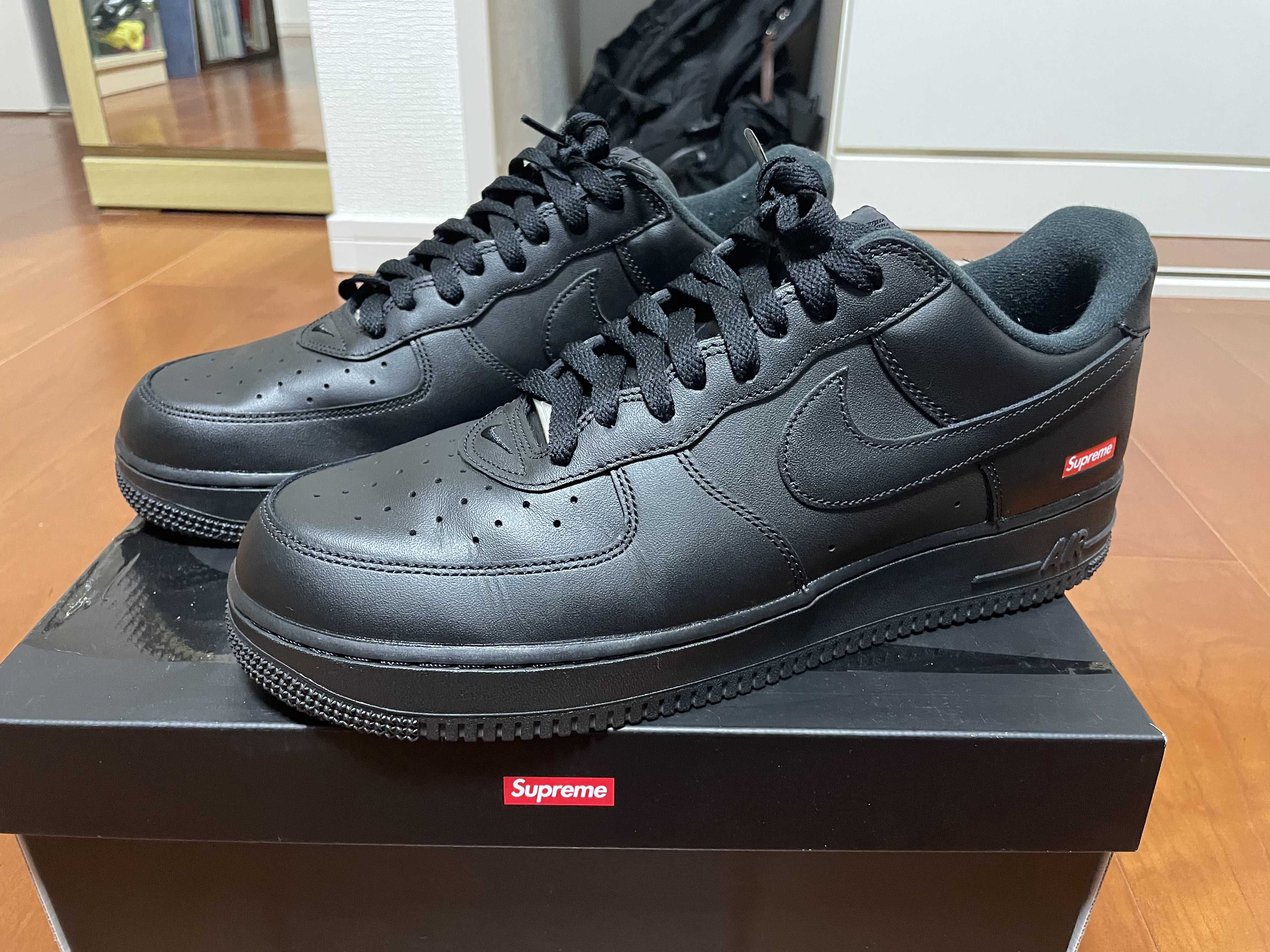 Supreme × Nike Air Force 1 Low "Black"