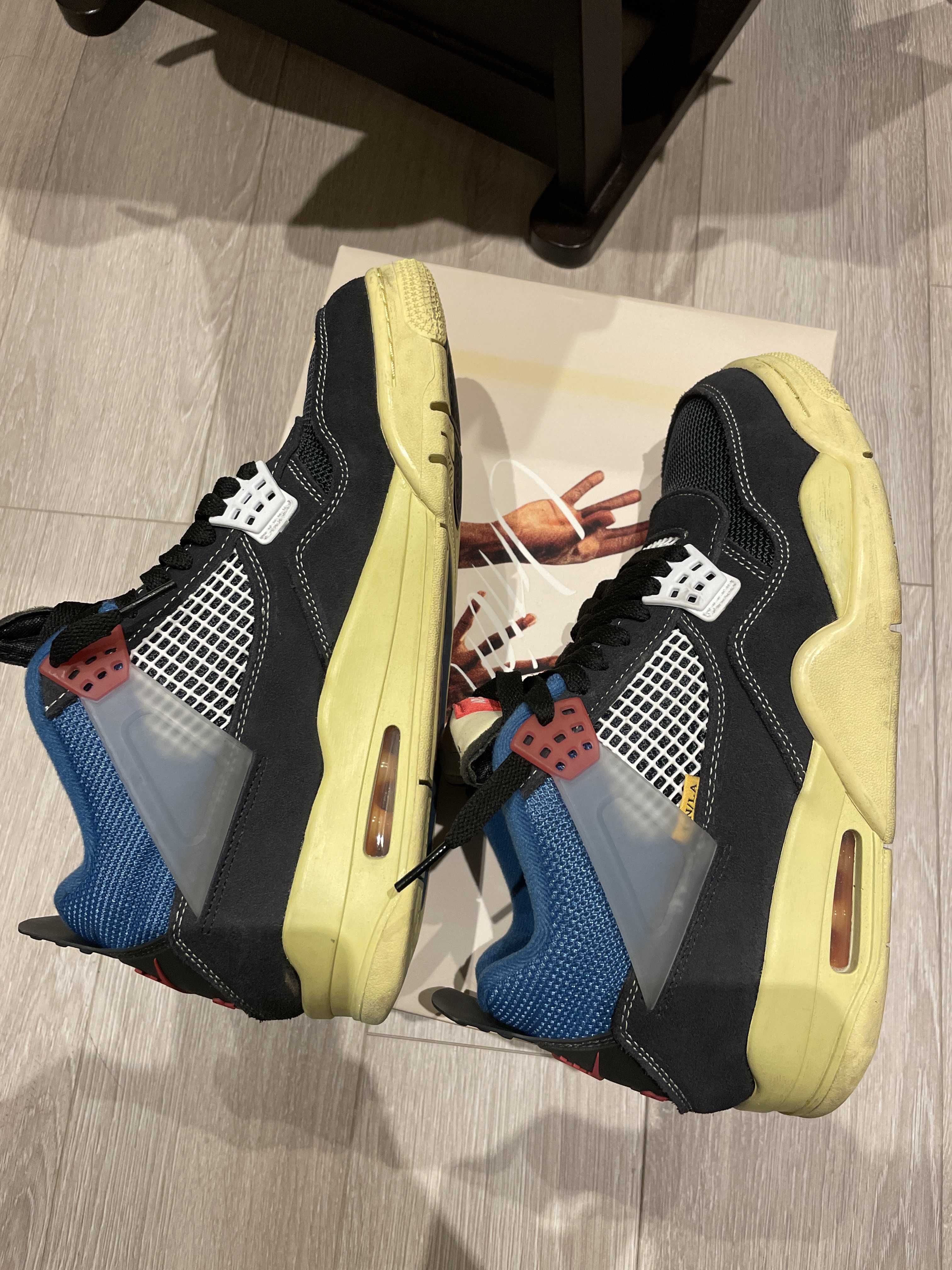 UNION × NIKE AIR JORDAN 4 "OFF NOIR"