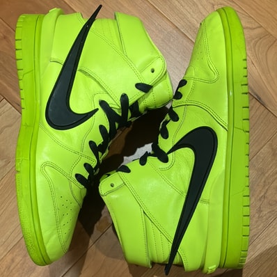 Ambush × Nike Dunk High "Flash Lime"