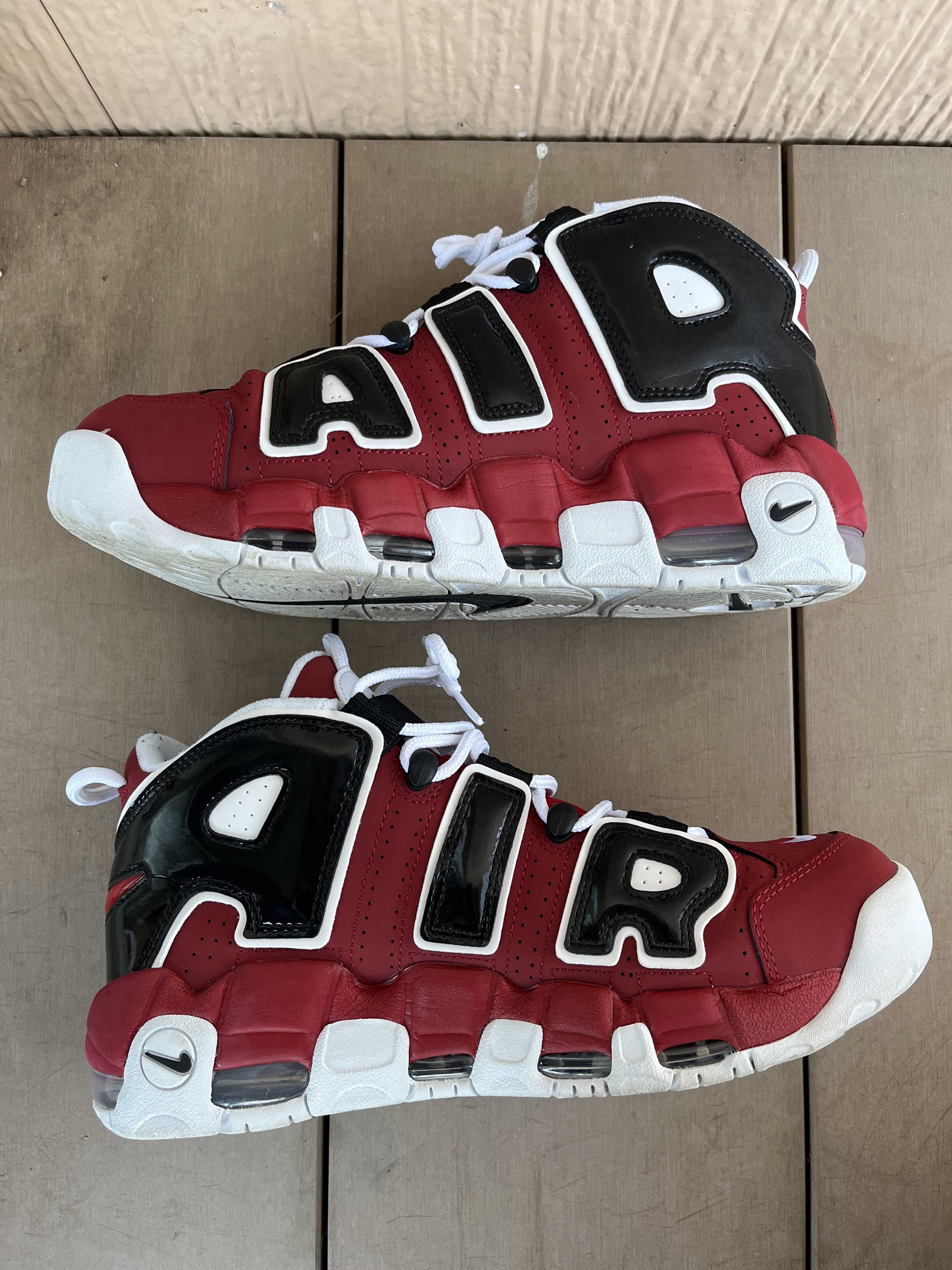 Nike Air More Uptempo ’96 "Black and Varsity Red" (2021) 