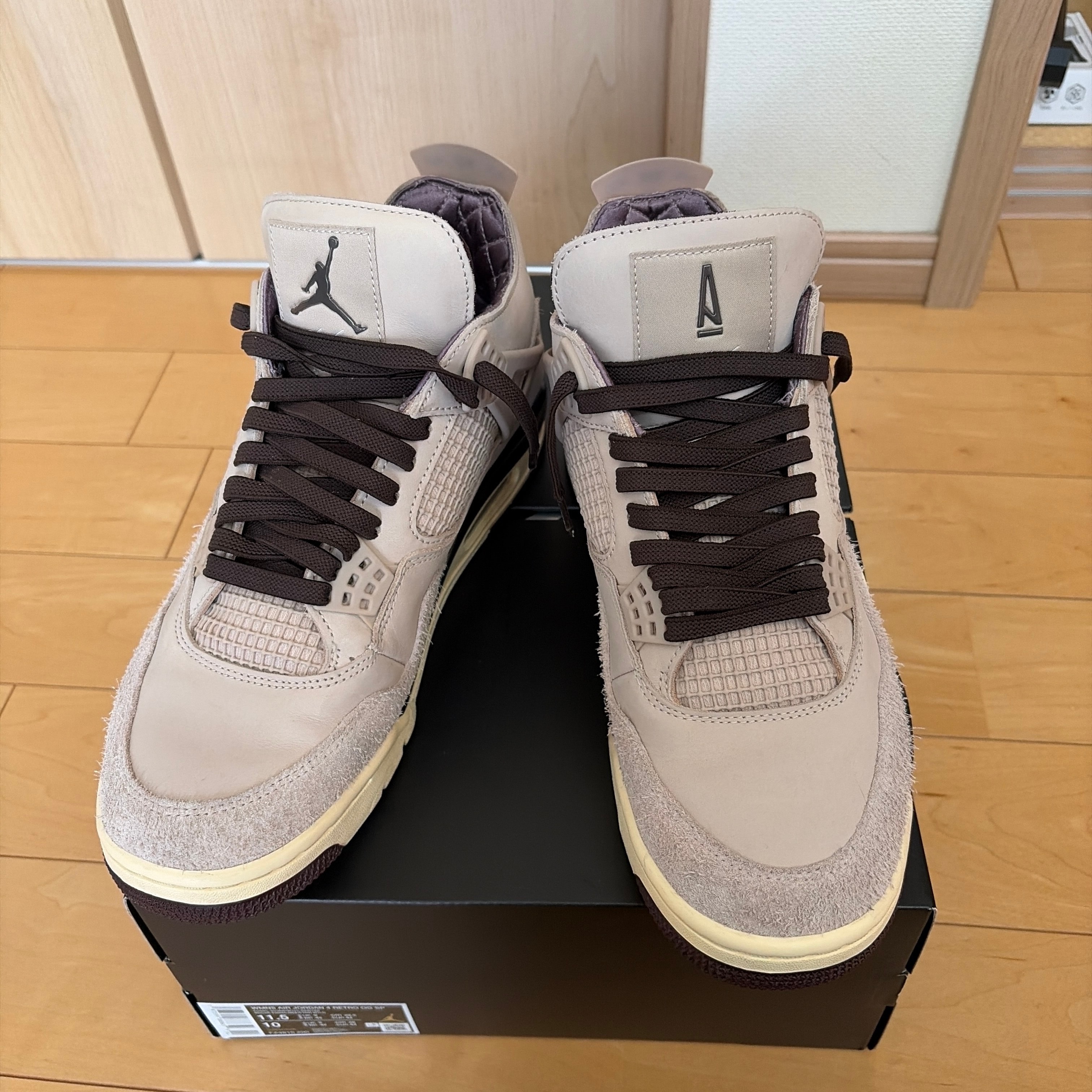 A Ma Maniere × Nike Women's Air Jordan 4 Retro OG SP "Fossil Stone/WYWS"