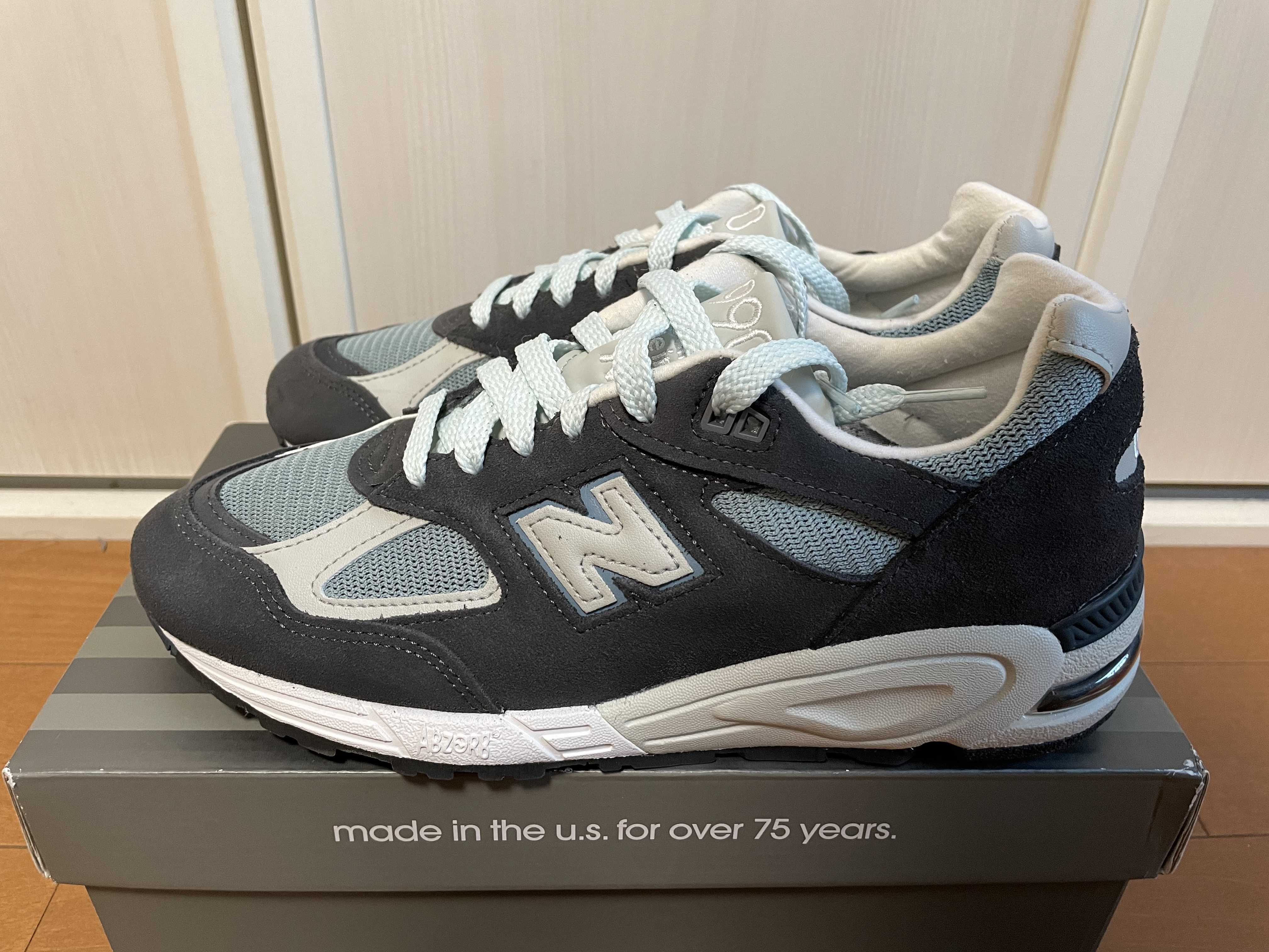 KITH Ronnie Fieg × New Balance 990V2 "Steel Blue"