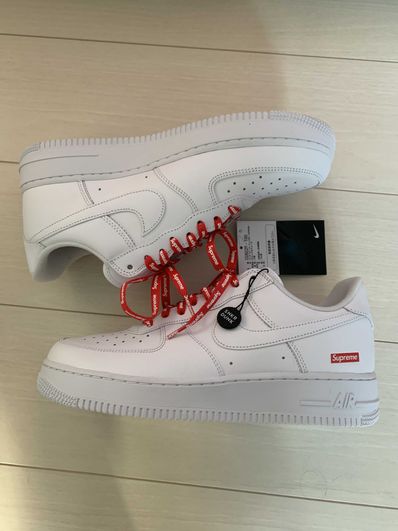 Supreme × Nike Air Force 1 Low "White"