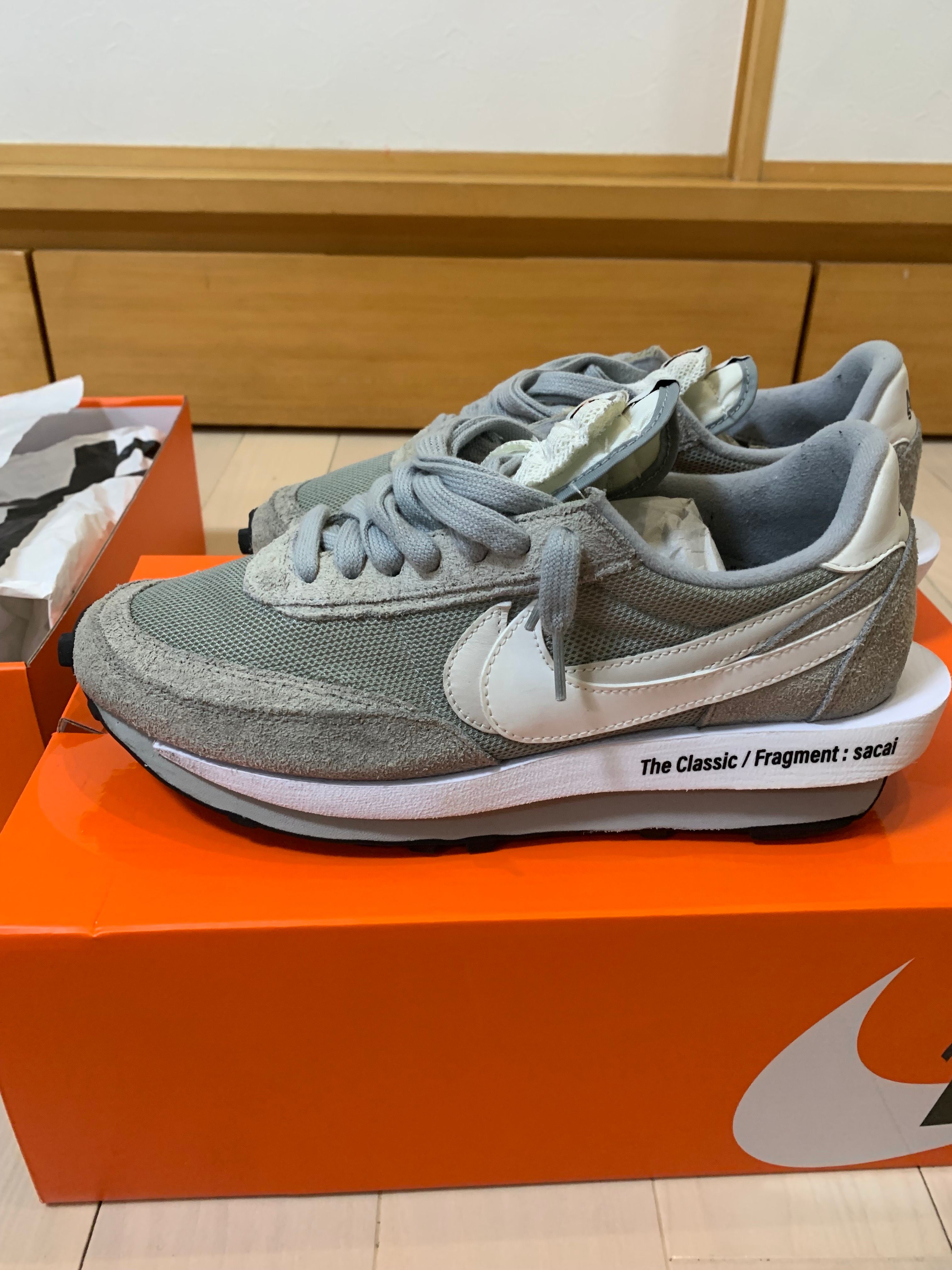 Fragment × sacai × Nike LD Waffle "Light Smoke Grey"