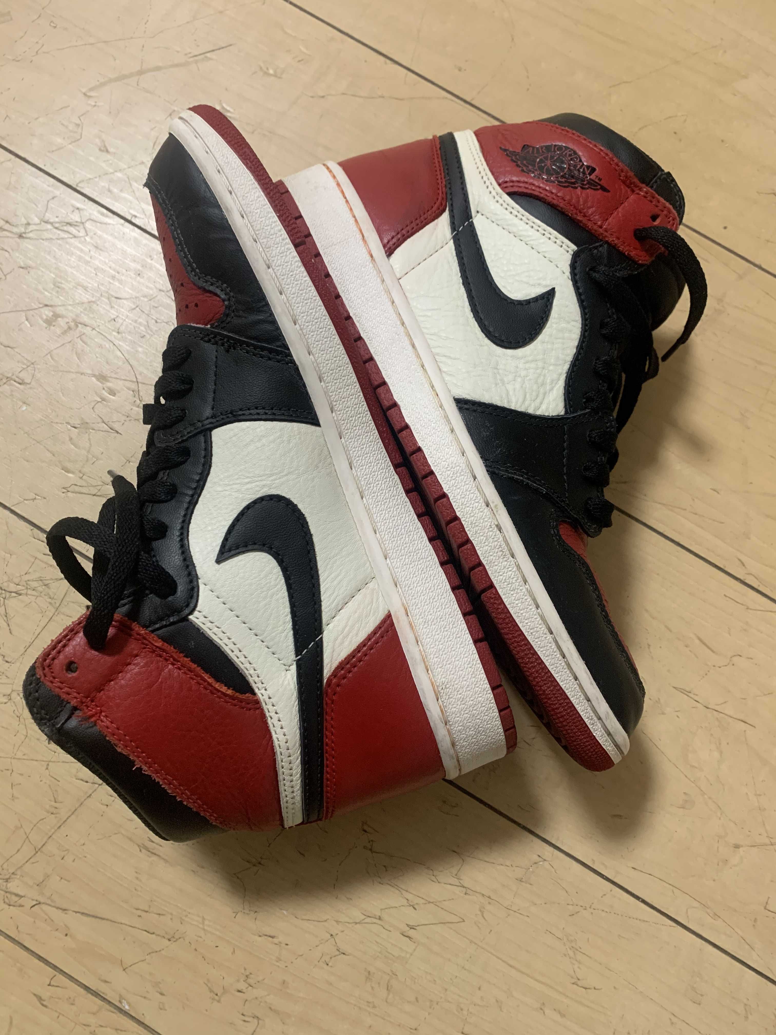 Nike Air Jordan 1 Retro High OG "Bred Toe"