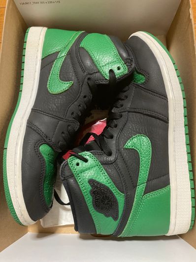 Nike Air Jordan 1 Retro High OG "Black/Pine Green" (2020)