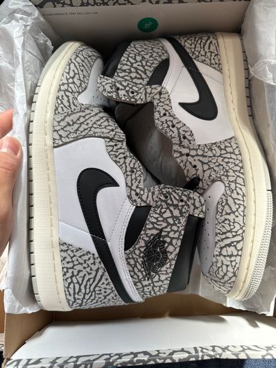 Nike Air Jordan 1 High OG "White Cement/Safari"