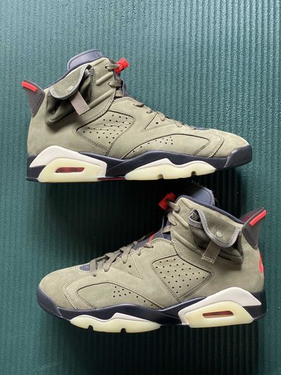 Travis Scott × Nike Air Jordan 6 Retro "Medium Olive"
