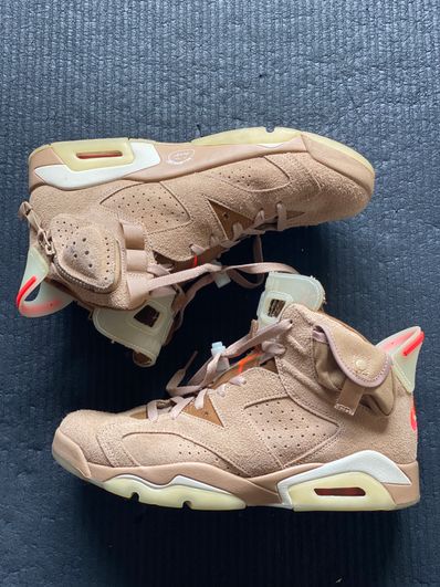 Travis Scott × Nike Air Jordan 6 "British Khaki"