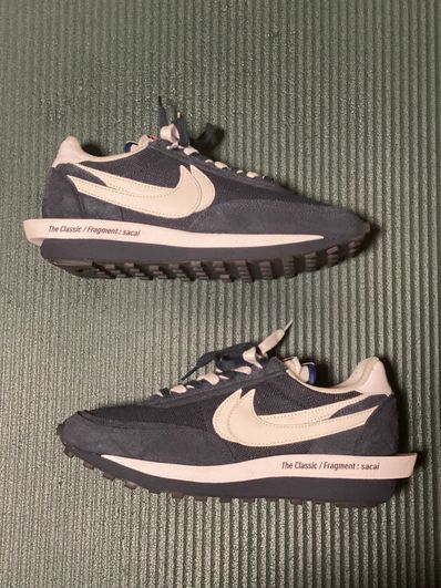 Fragment × sacai × Nike LD Waffle "Blackended Blue"