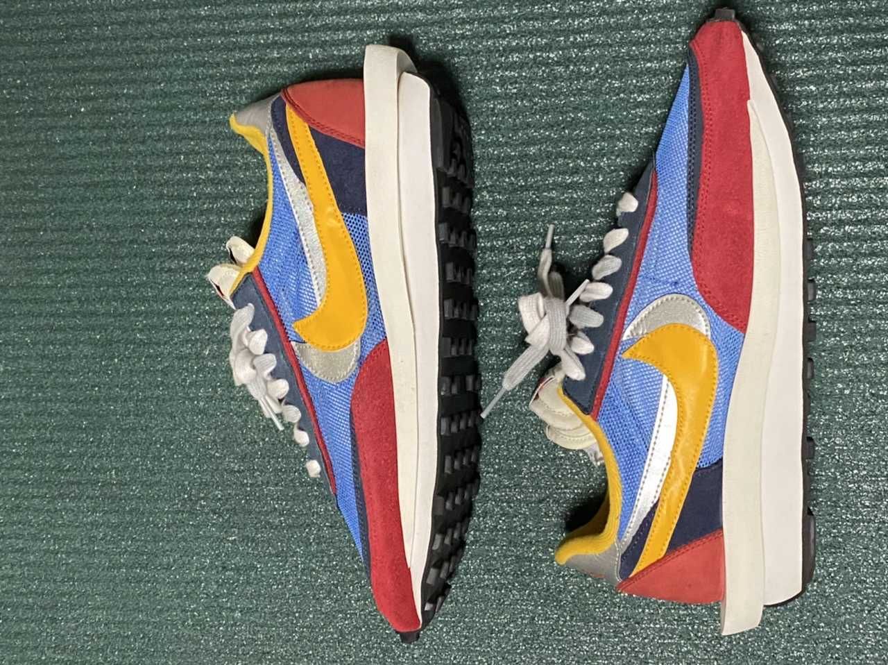 sacai × Nike LDV Waffle "Red/Blue"