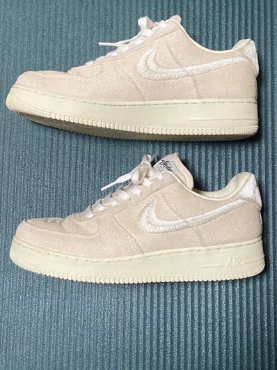 Stussy × Nike Air Force 1 Low "Fossil Stone"