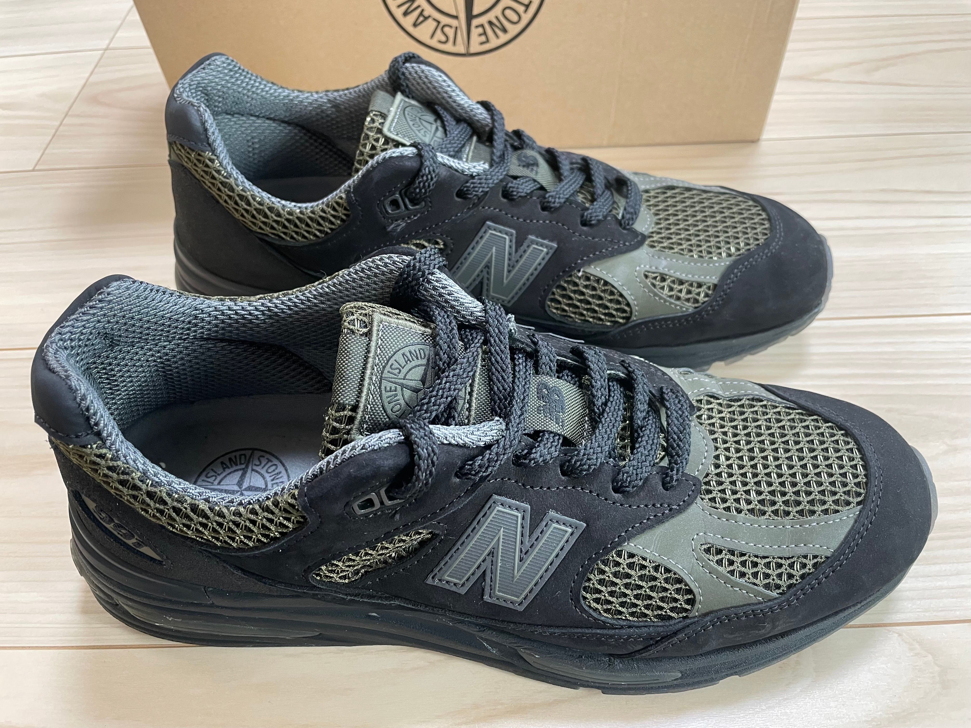 Stone Island × New Balance 991V2 "Black"