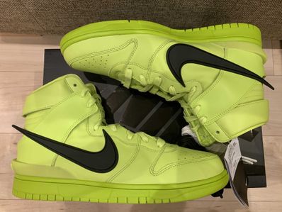 AMBUSH × NIKE DUNK HIGH "FLASH LIME"