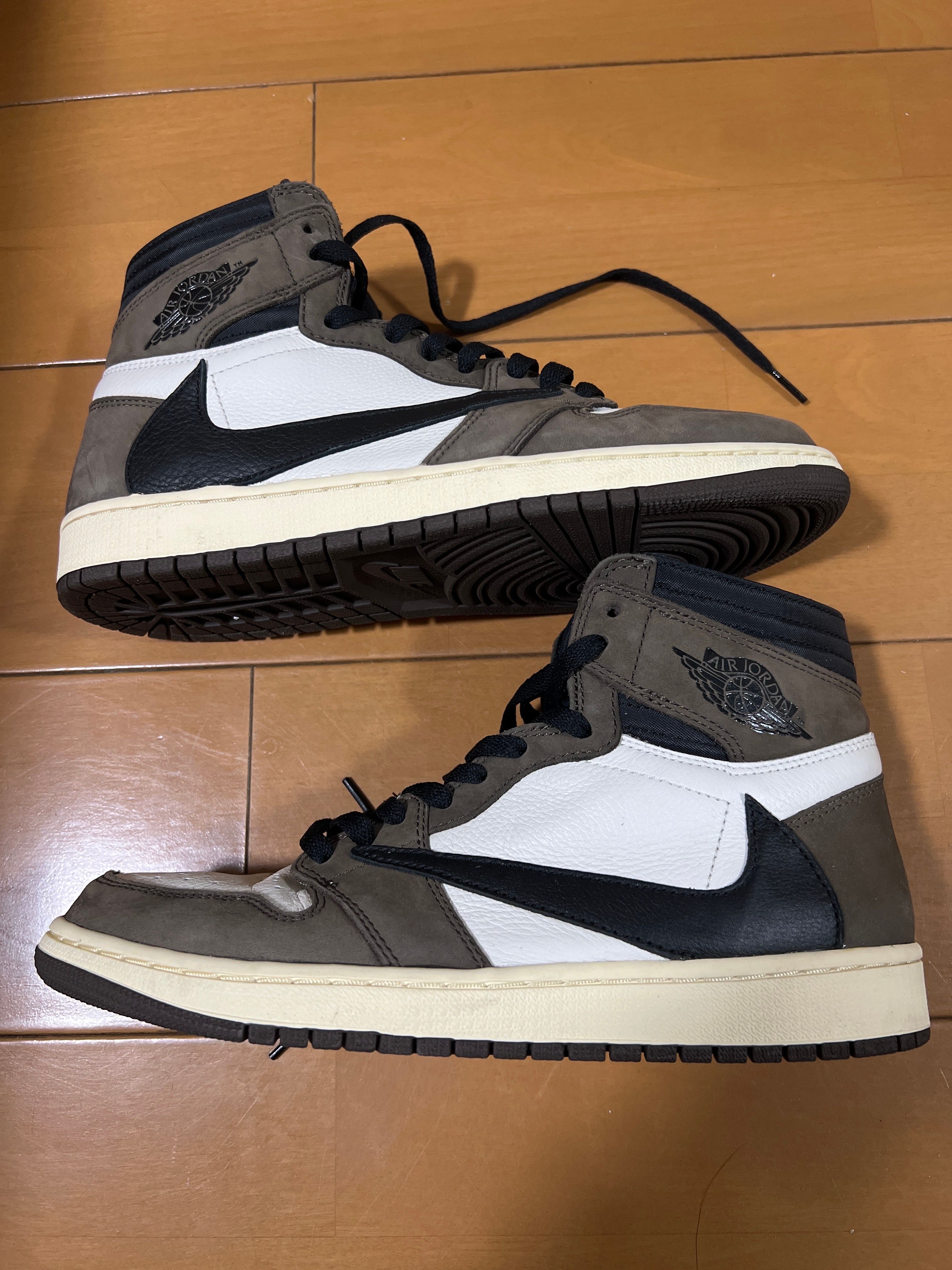 Travis Scott × Nike Air Jordan 1 Retro High OG TS SP "Sail/Dark Mocha"