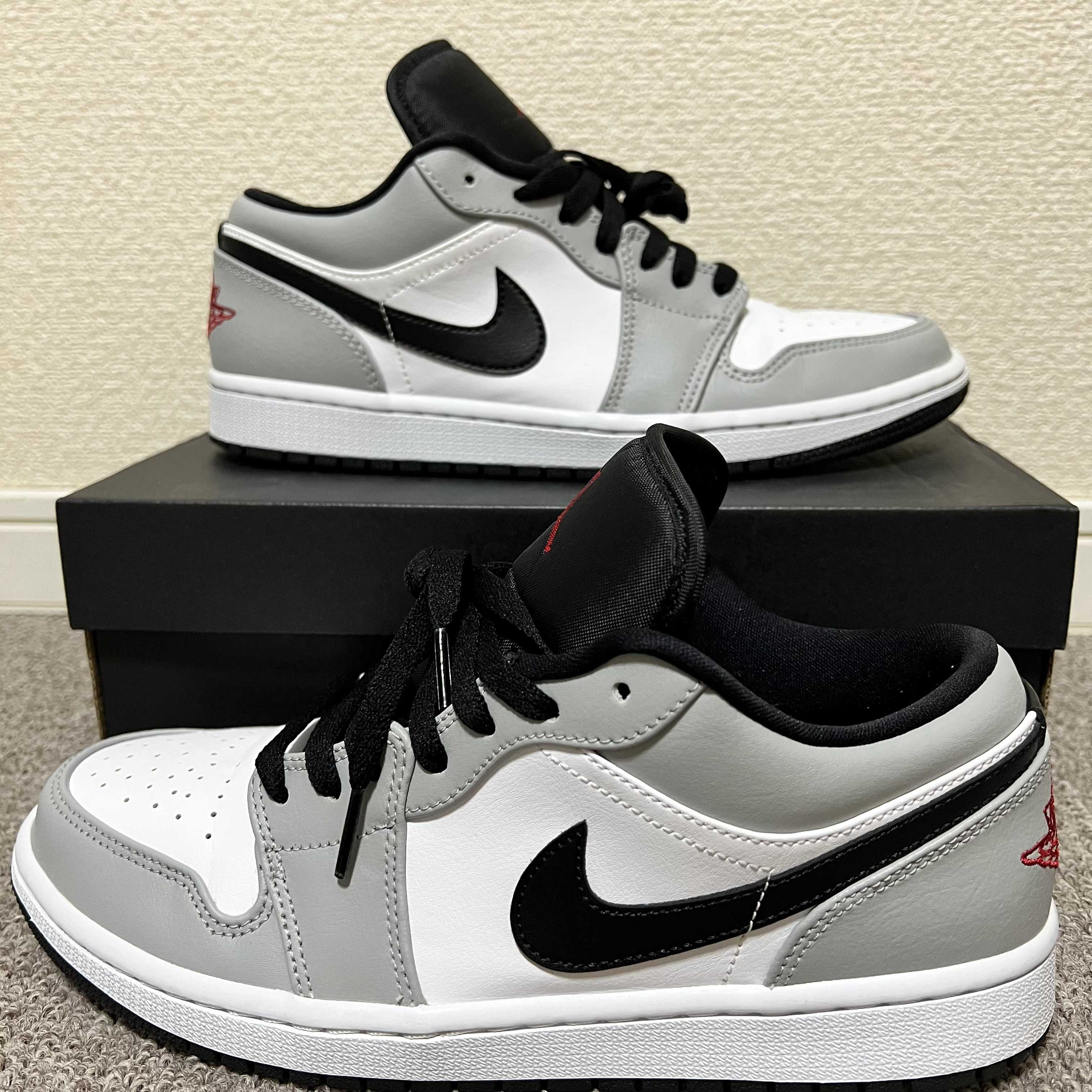 NIKE AIR JORDAN 1 LOW "LIGHT SMOKE GREY"