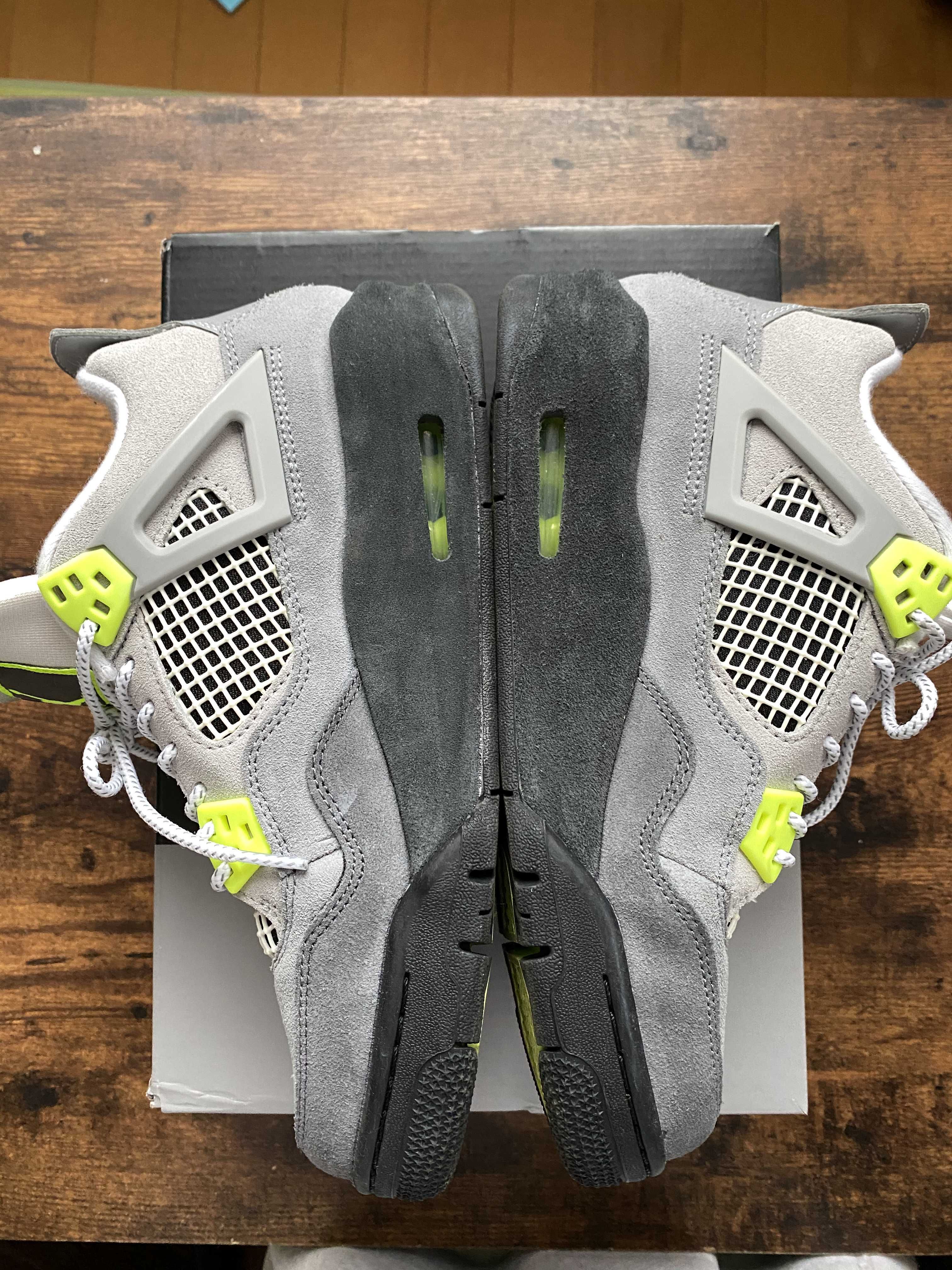 NIKE AIR JORDAN 4 RETRO SE GS "NEON"