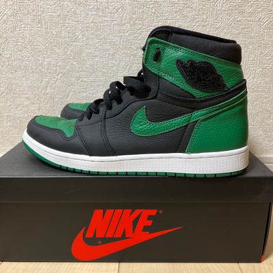 Nike Air Jordan 1 Retro High OG "Black/Pine Green" (2020)