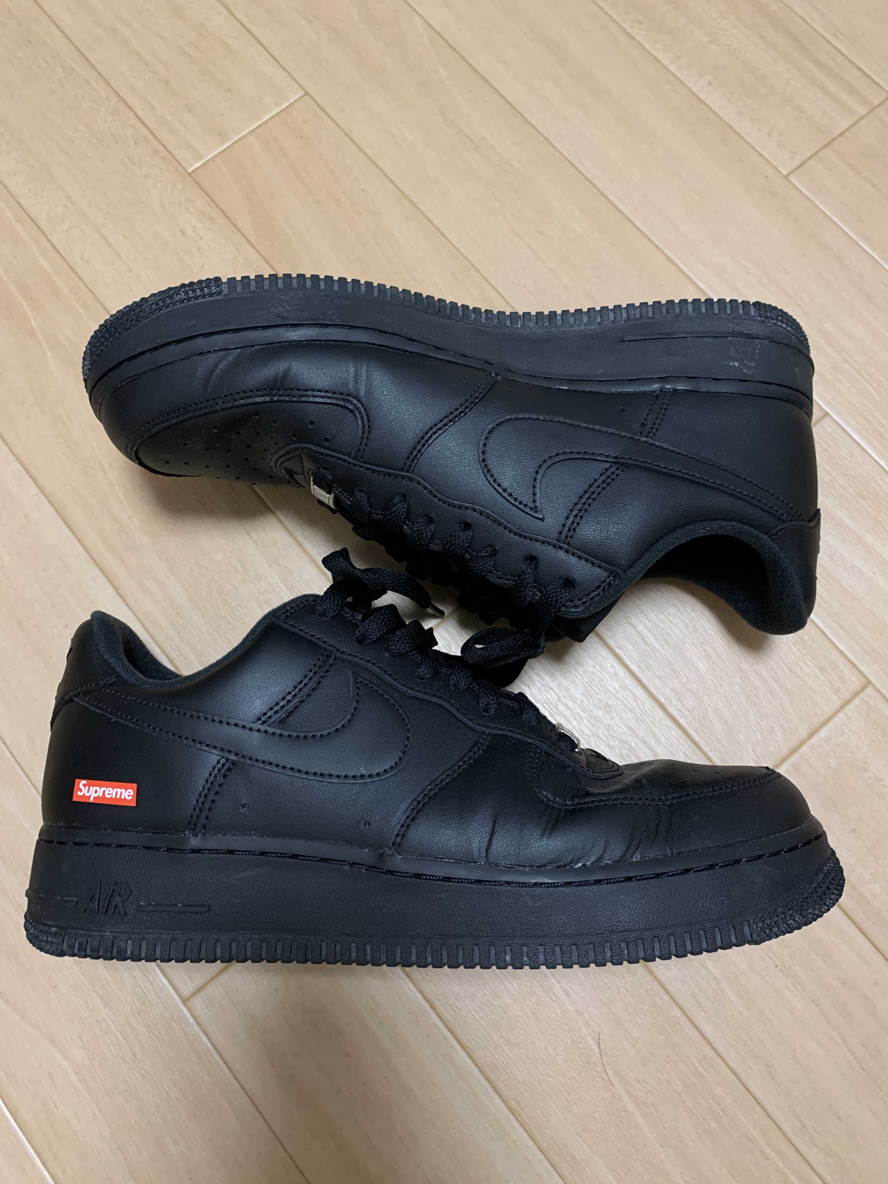 Supreme × Nike Air Force 1 Low "Black"