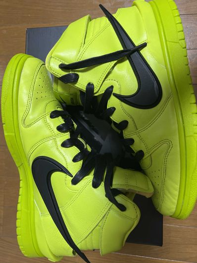 AMBUSH × NIKE DUNK HIGH "FLASH LIME"