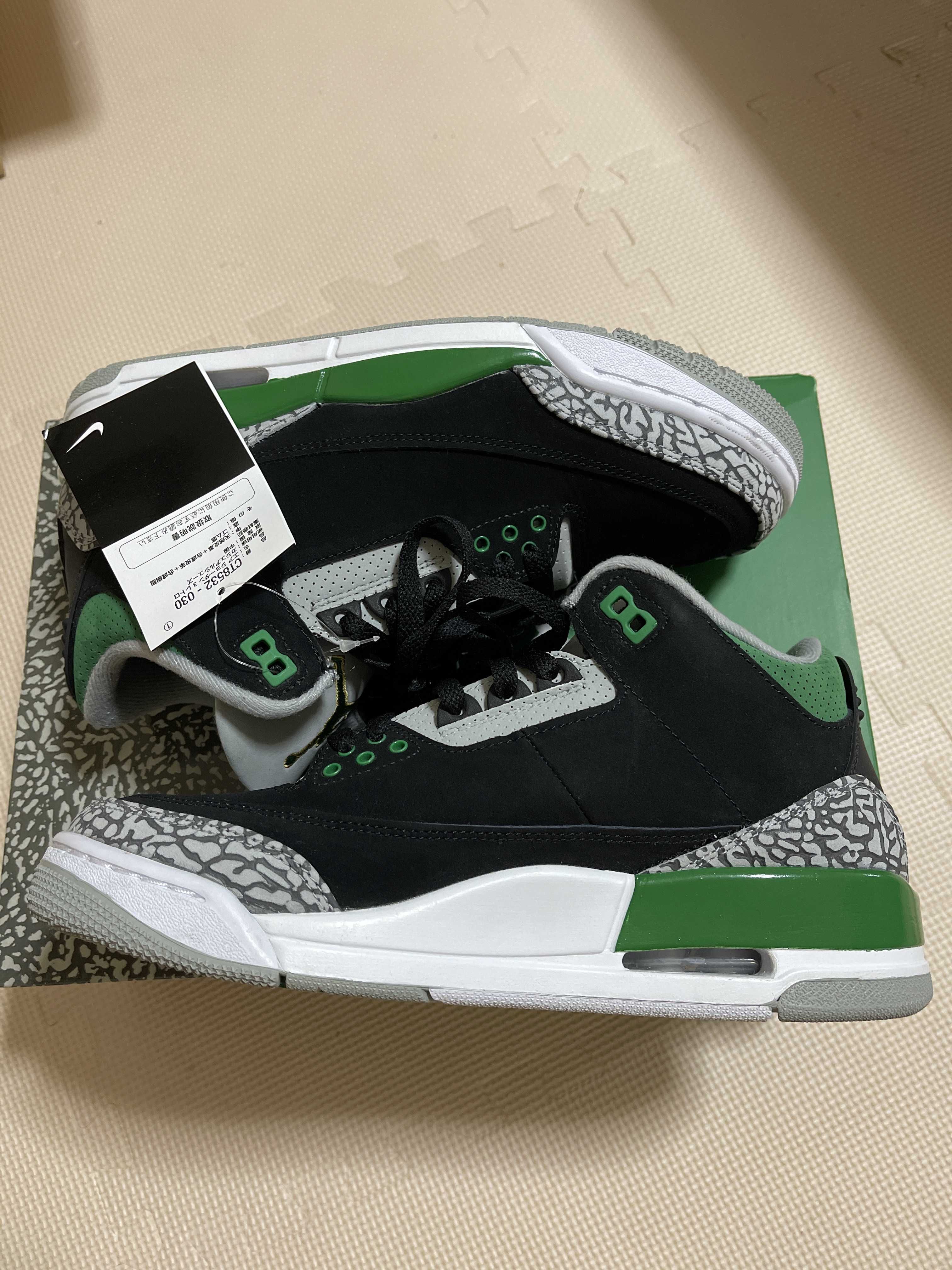 Nike Air Jordan 3 "Pine Green"