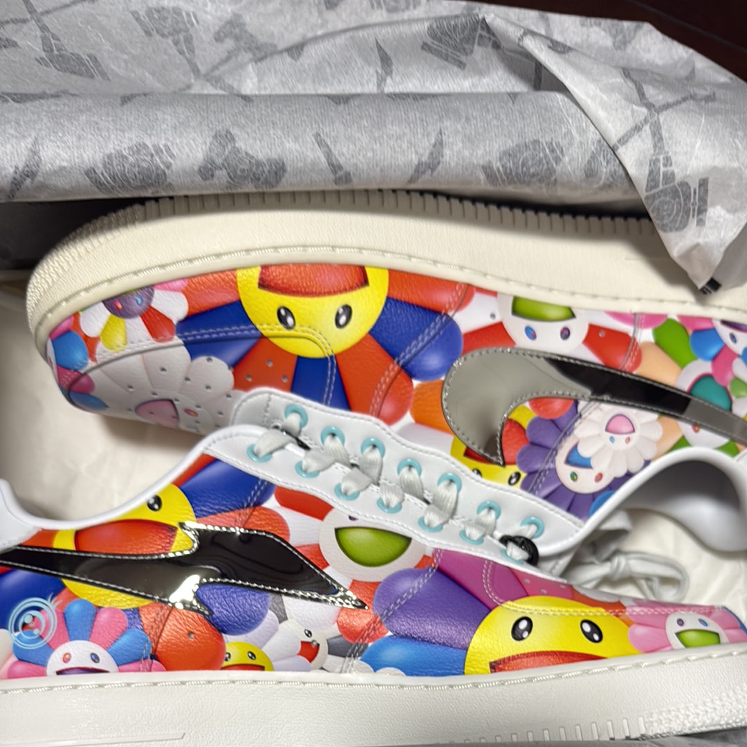 RTFKT × Nike Air Force 1 "Murakami Drip"