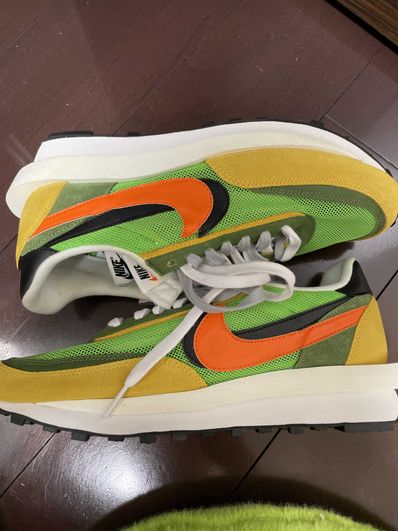 sacai × Nike LDV Waffle "Green"