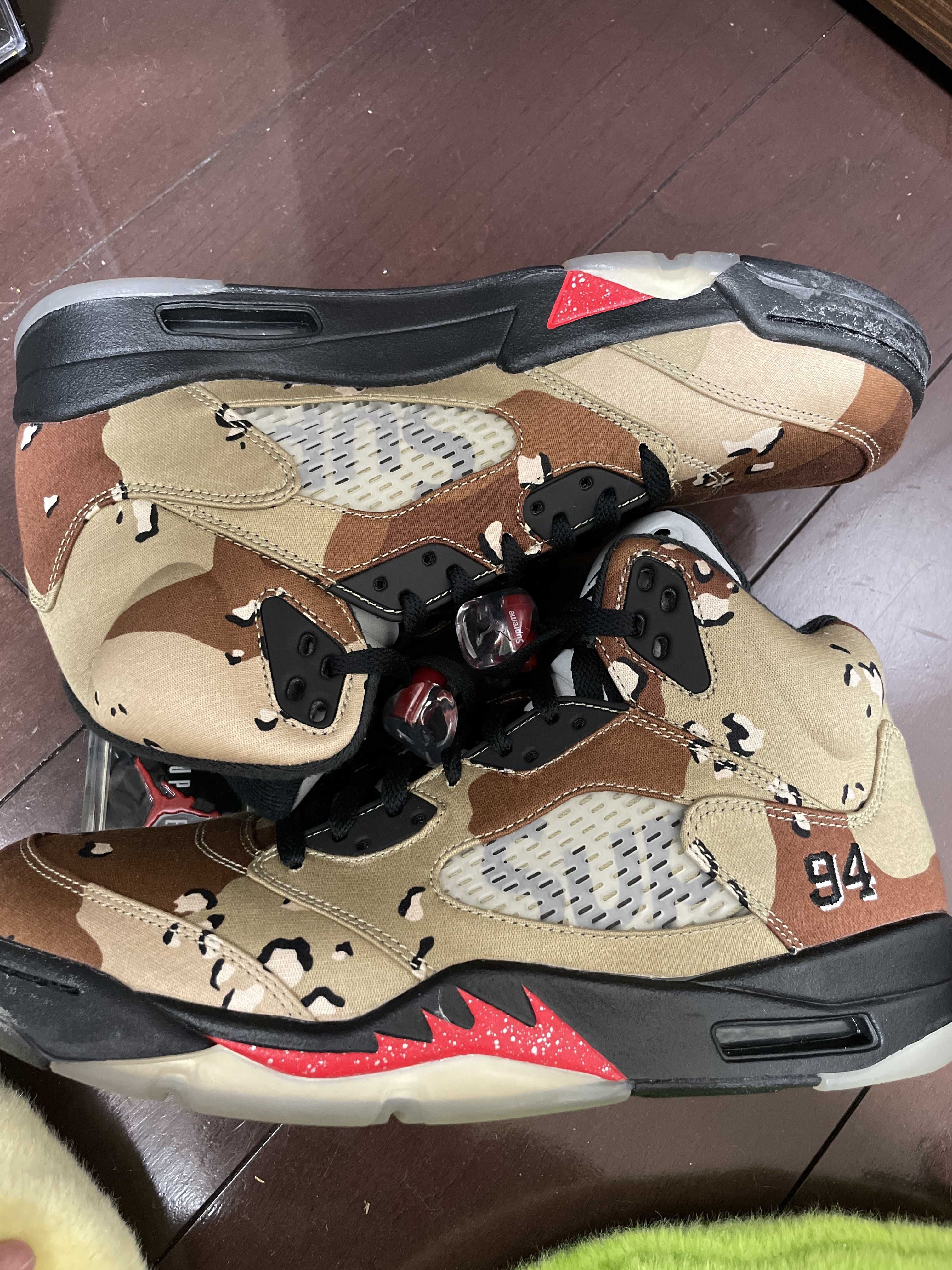 Supreme × Nike Air Jordan 5 Retro "Desert Camo"