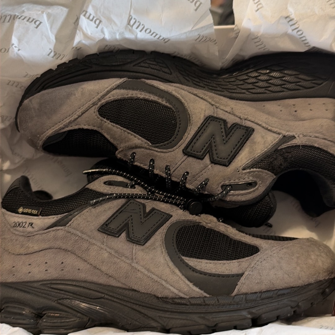 JJJJound × New Balance 2002R GORE-TEX "Charcoal" M2002RXZ