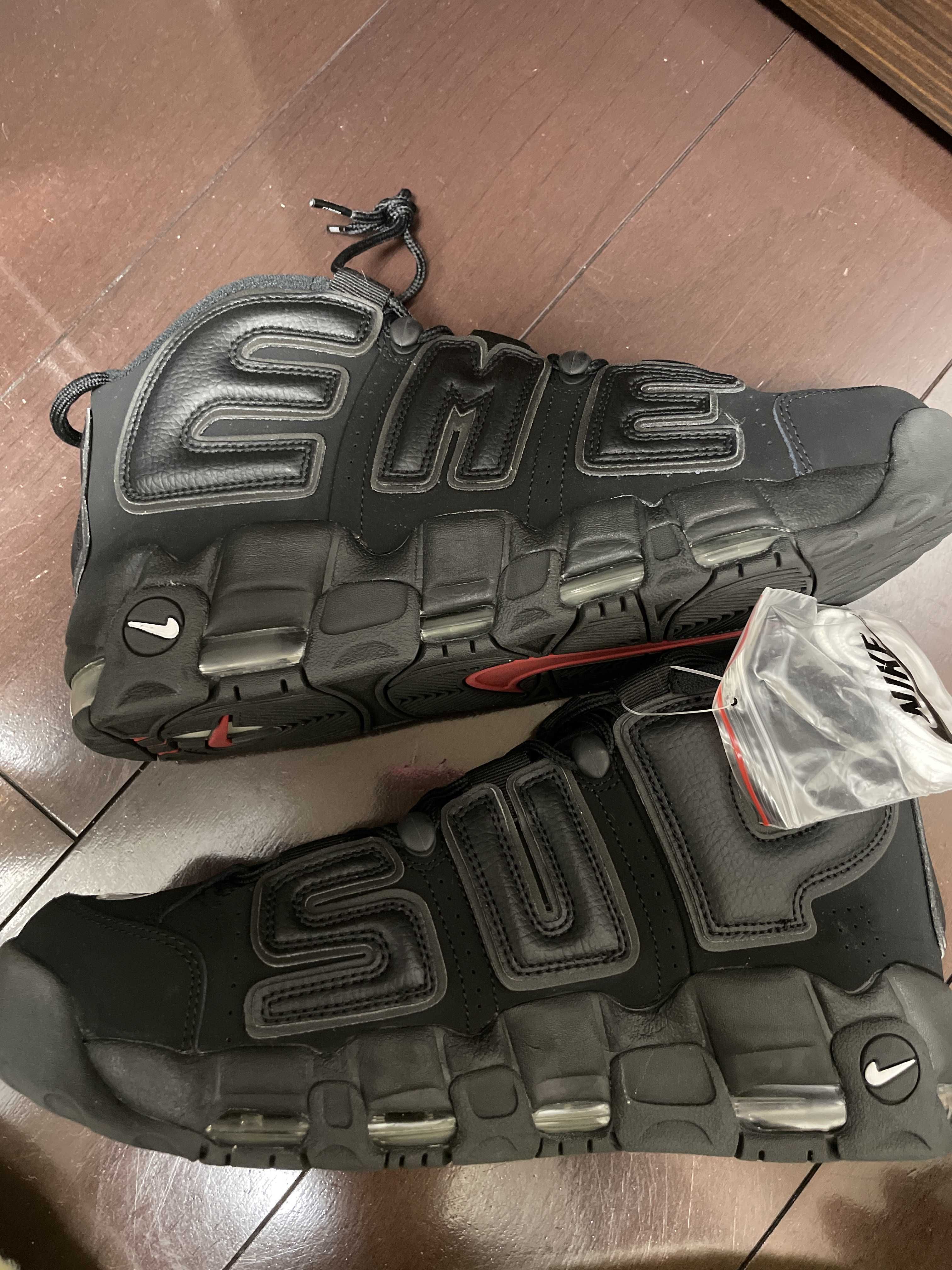 Supreme × Nike Air More Uptempo "Black"