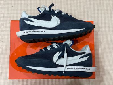 Fragment × sacai × Nike LD Waffle "Blackended Blue"