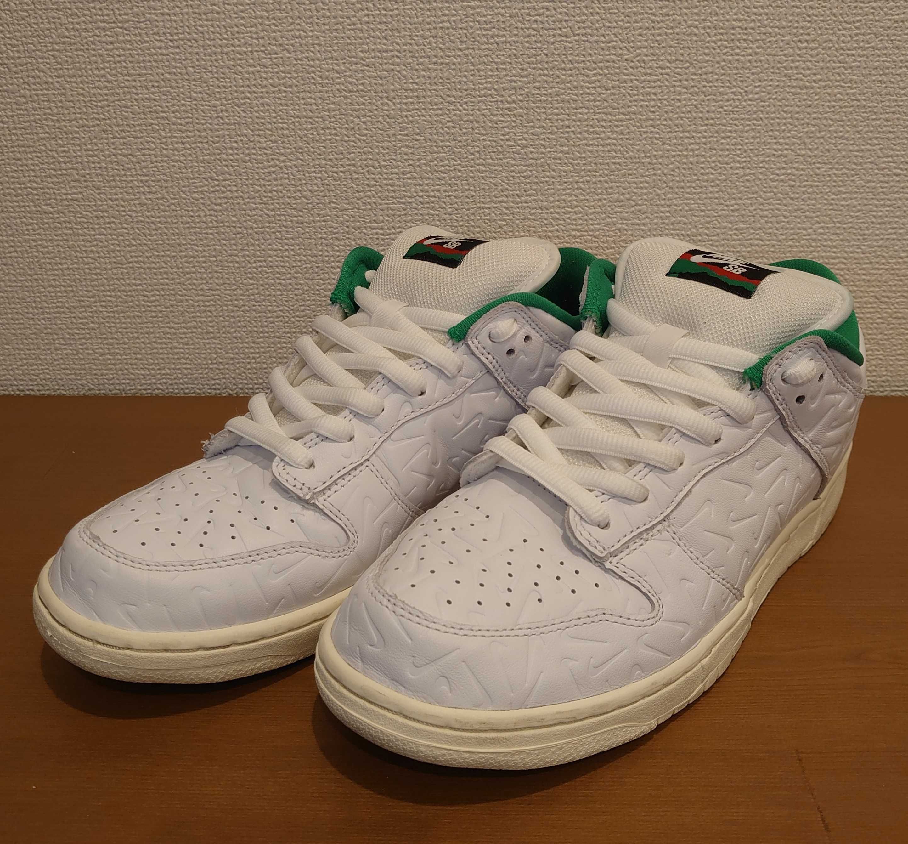 BEN-G × Nike SB Dunk Low "White/Green"