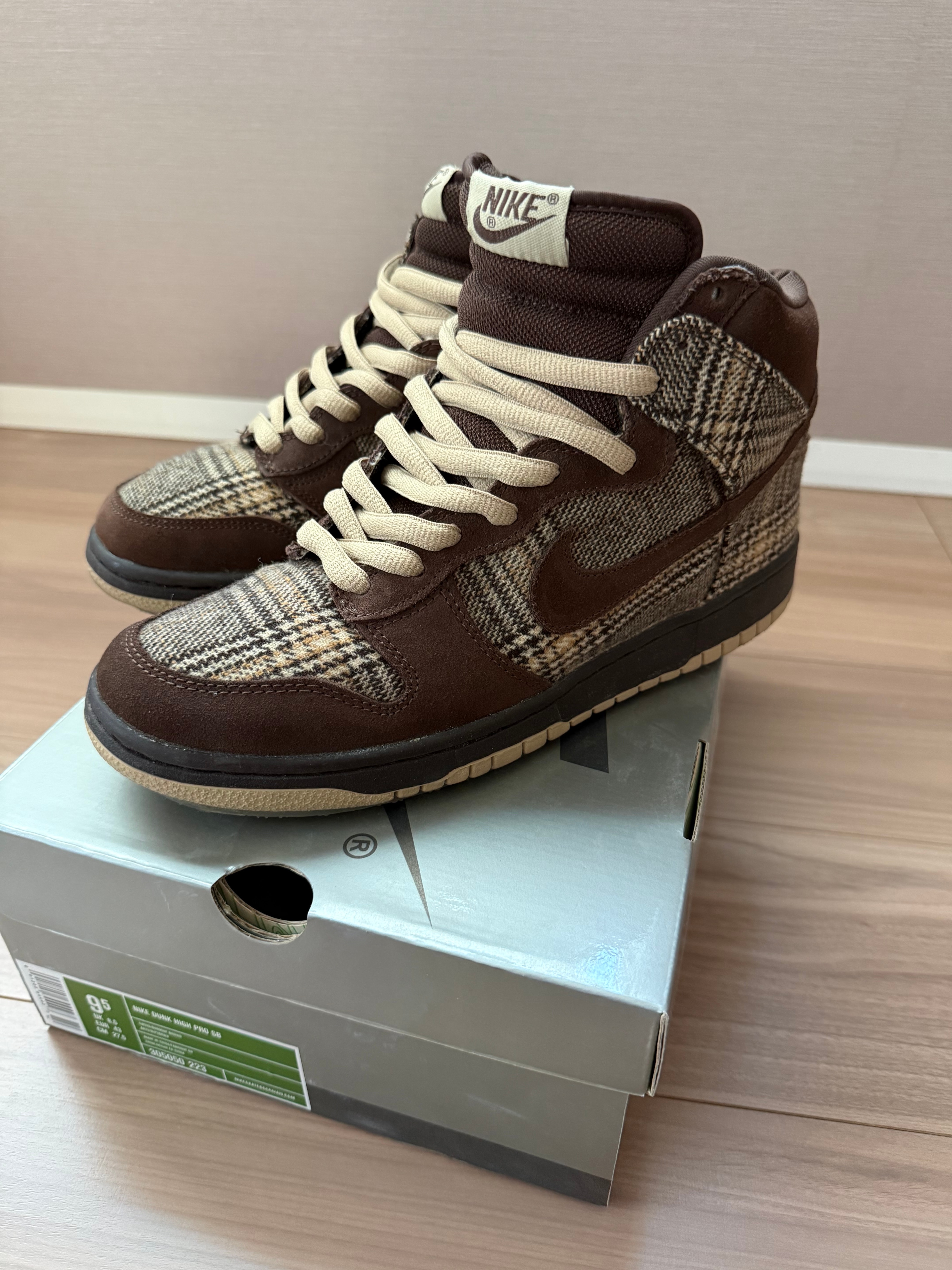 Nike SB Dunk High "Tweed"