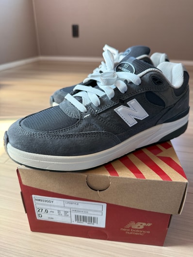 New Balance Numeric Andrew Reynolds 933 "Dark Grey/White"
