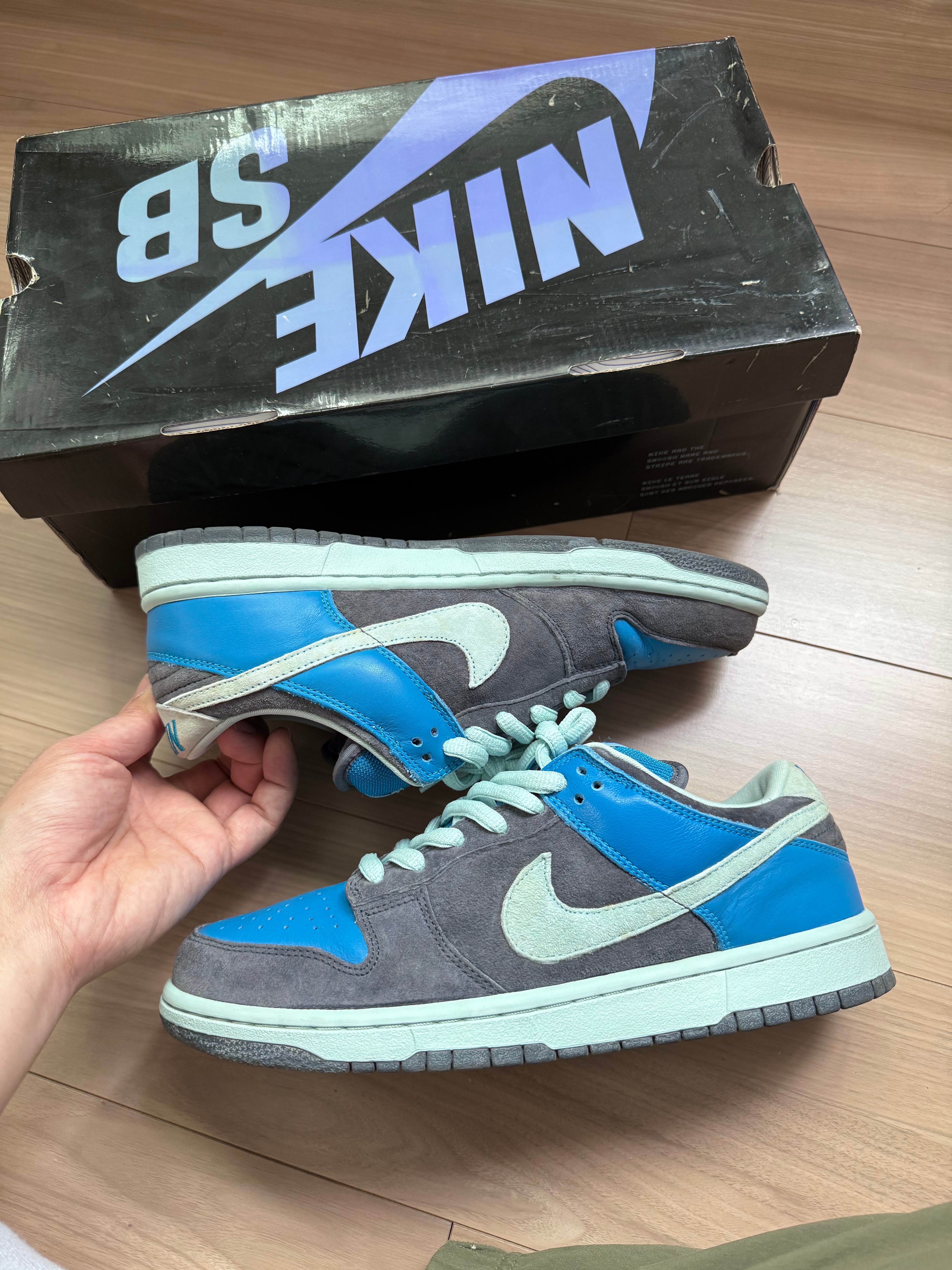 Nike SB Dunk Low "Aqua Chalk"