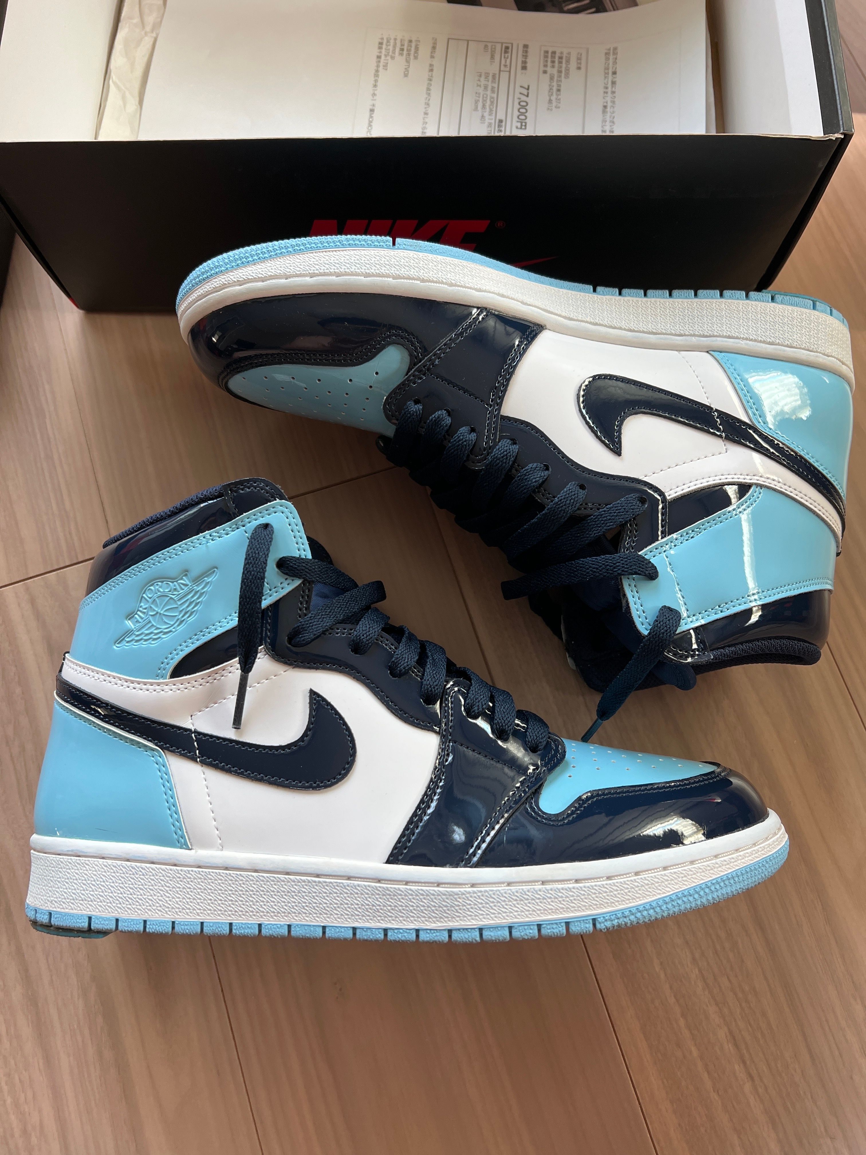 Nike Women's Air Jordan 1 High UNC "Patent Leather"