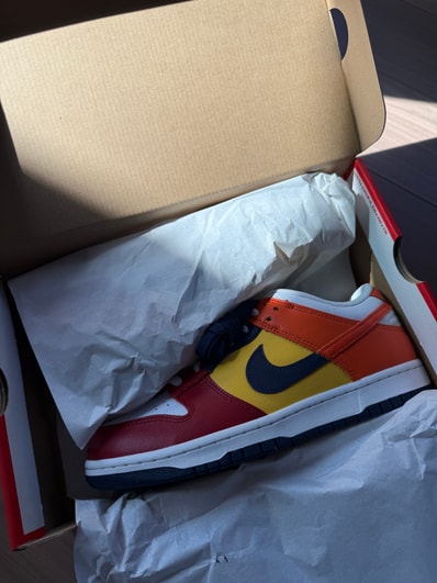Nike Dunk Low CO.JP "What The/Midnight Navy and Varsity Red" (2024)