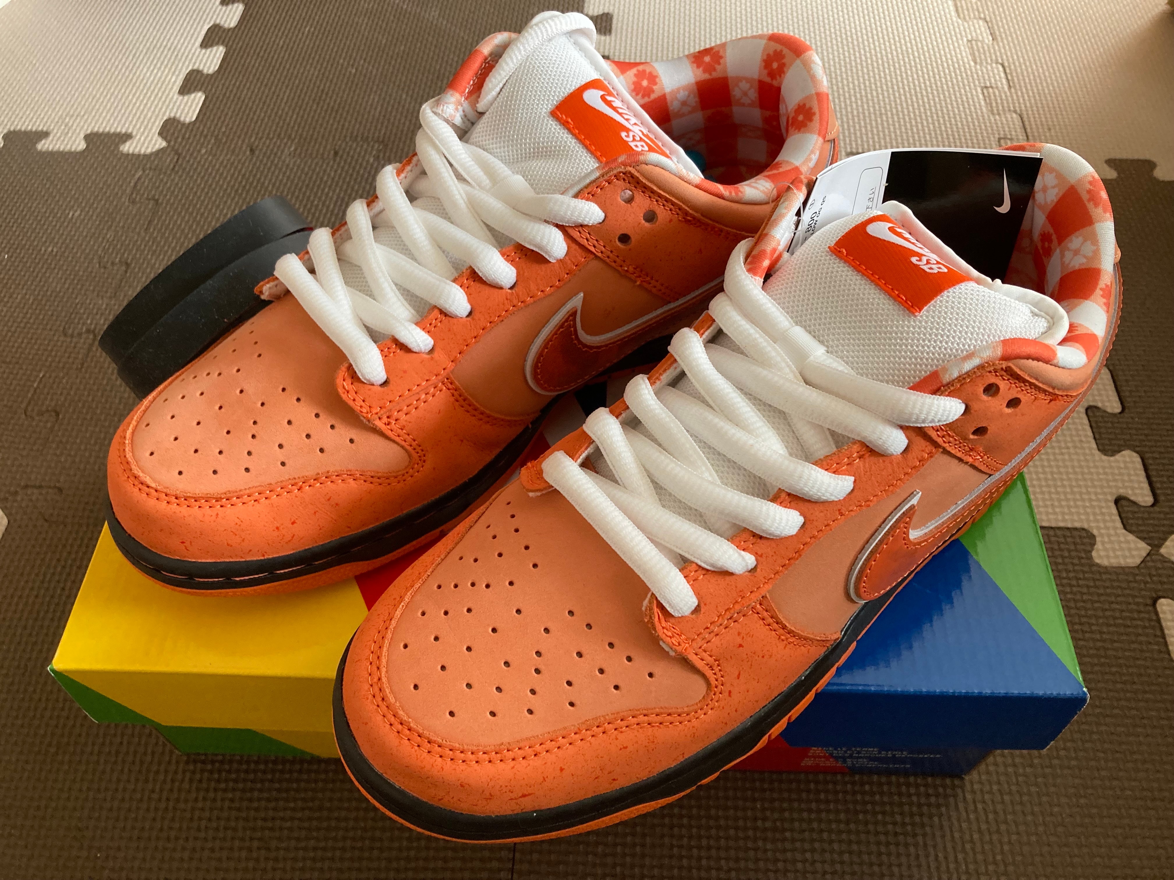 コンセプツ × ナイキ SB ダンク ロー SP "オレンジロブスター"