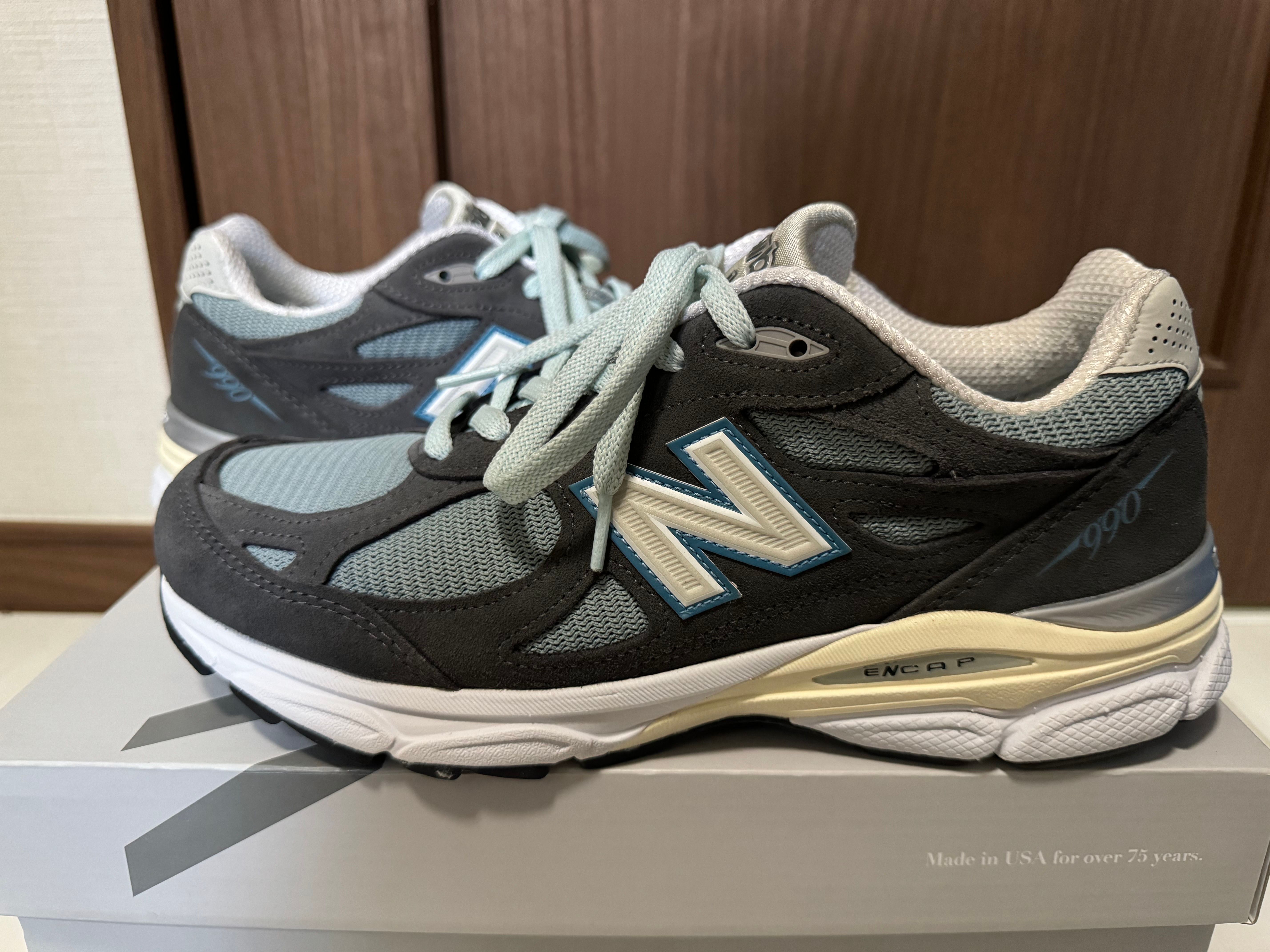 KITH × New Balance 990V3 "Steel Blue"