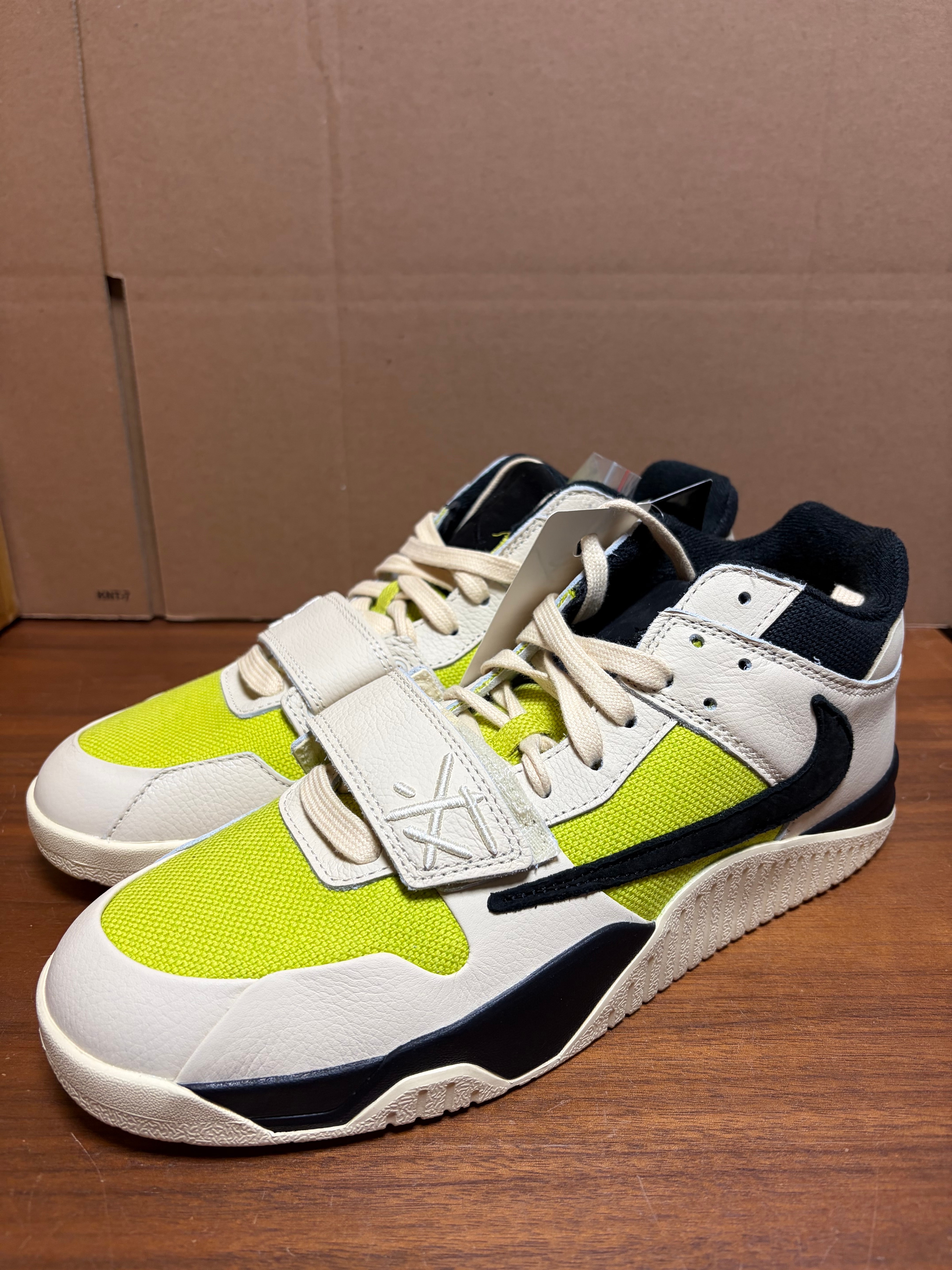 Travis Scott × Nike Jordan Jumpman Jack TR CJ1 T-Rexx "Bright Cactus"