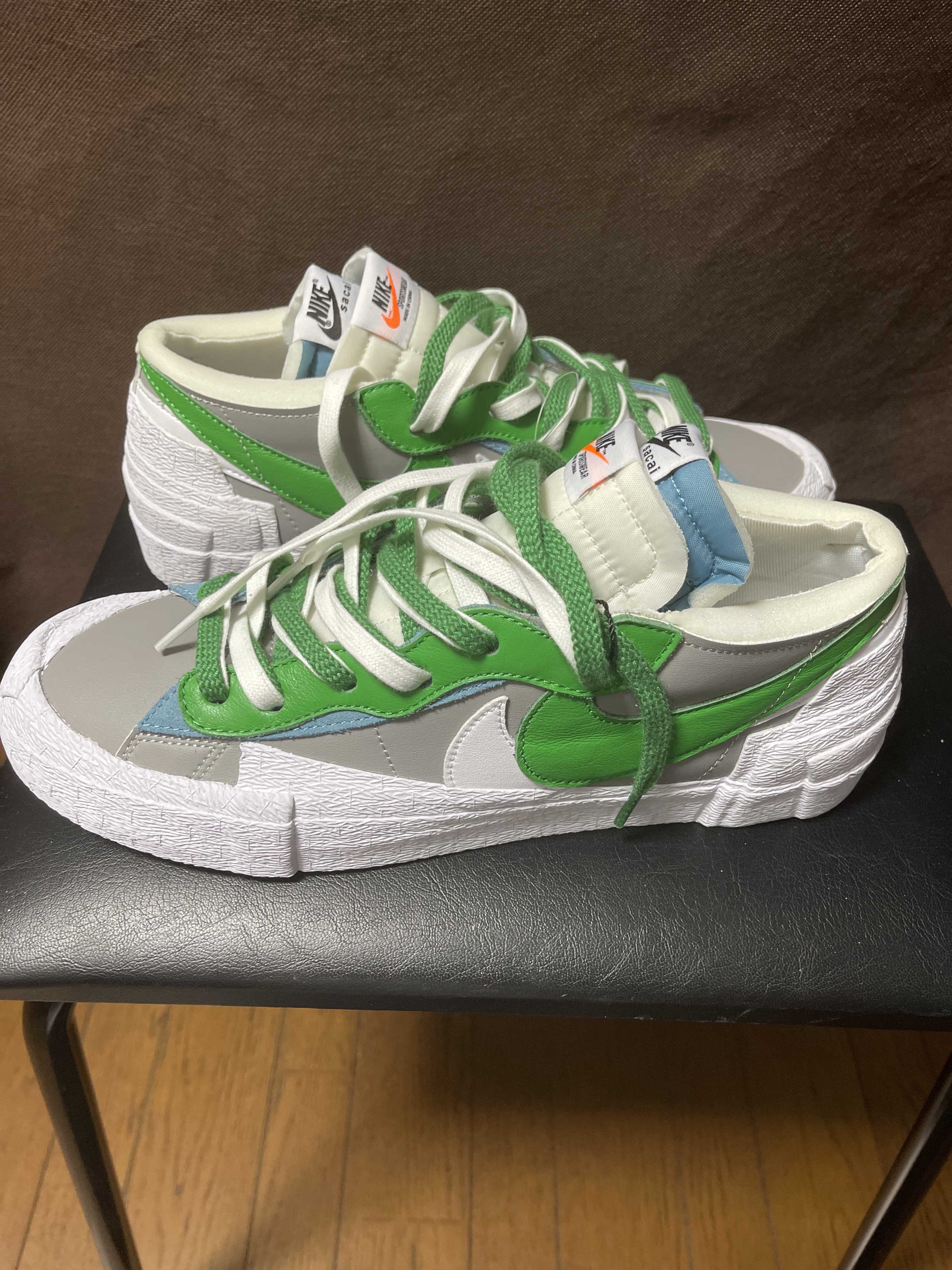 sacai × Nike Blazer Low "Classic Green"