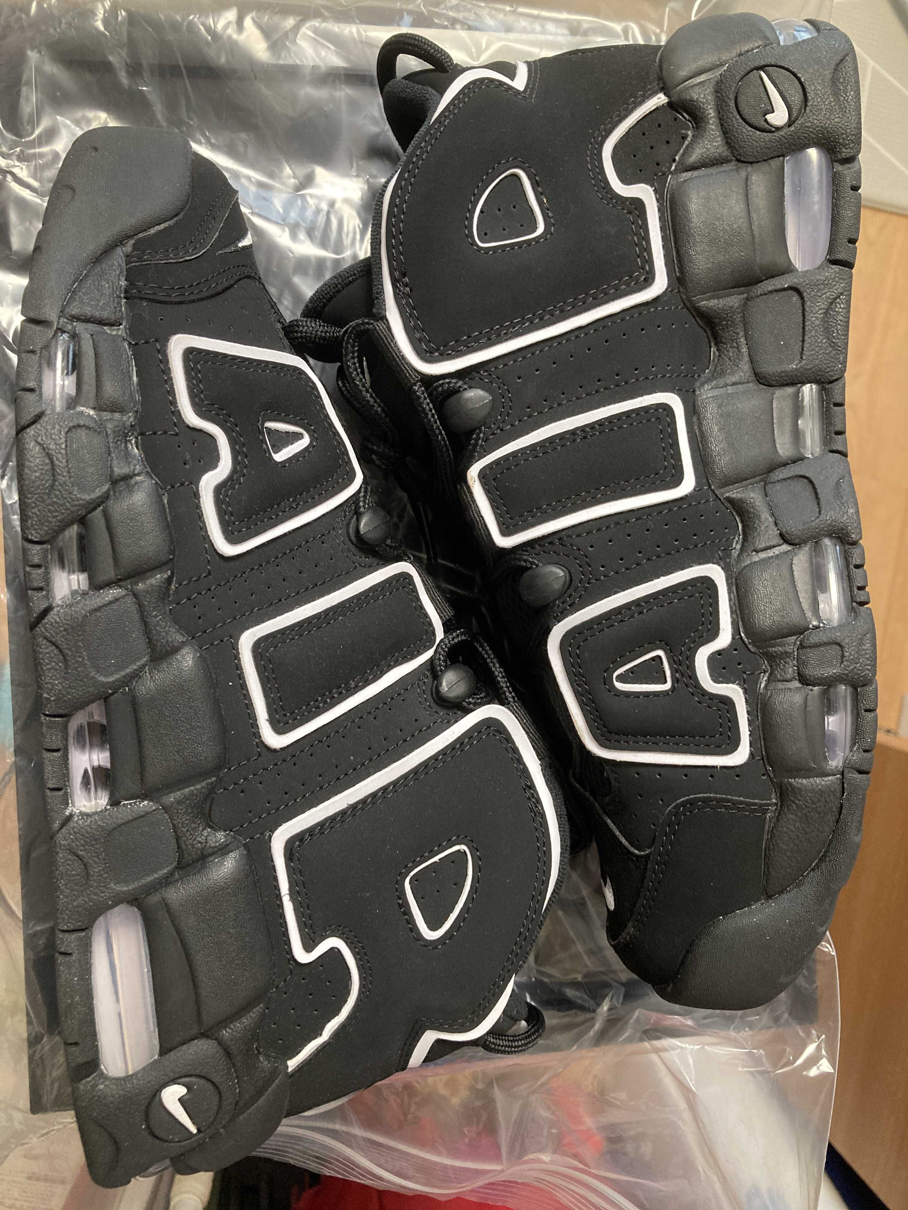 Nike Air More Uptempo "Black/White"(2020)