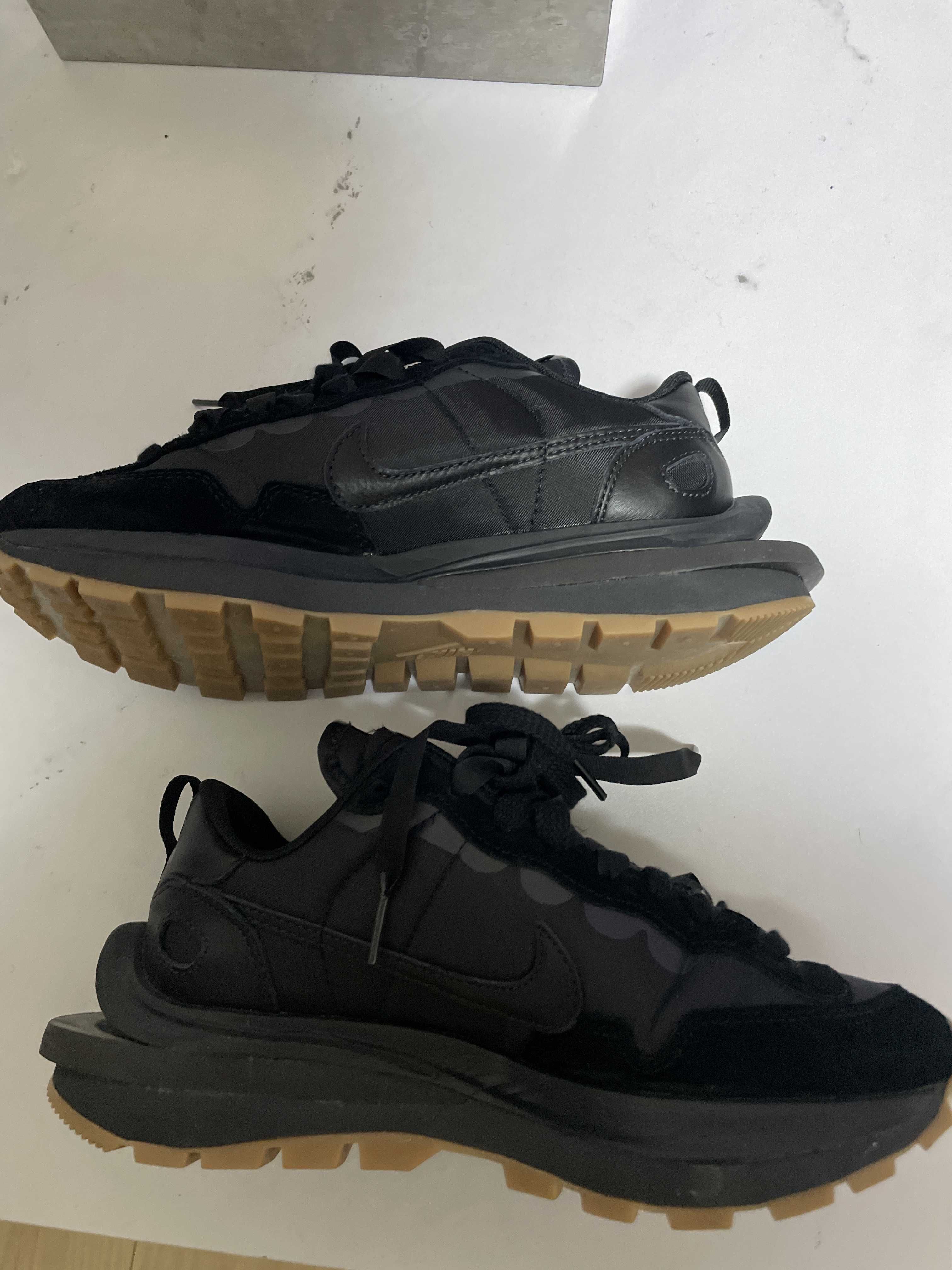 sacai × Nike VaporWaffle "Black Gum"