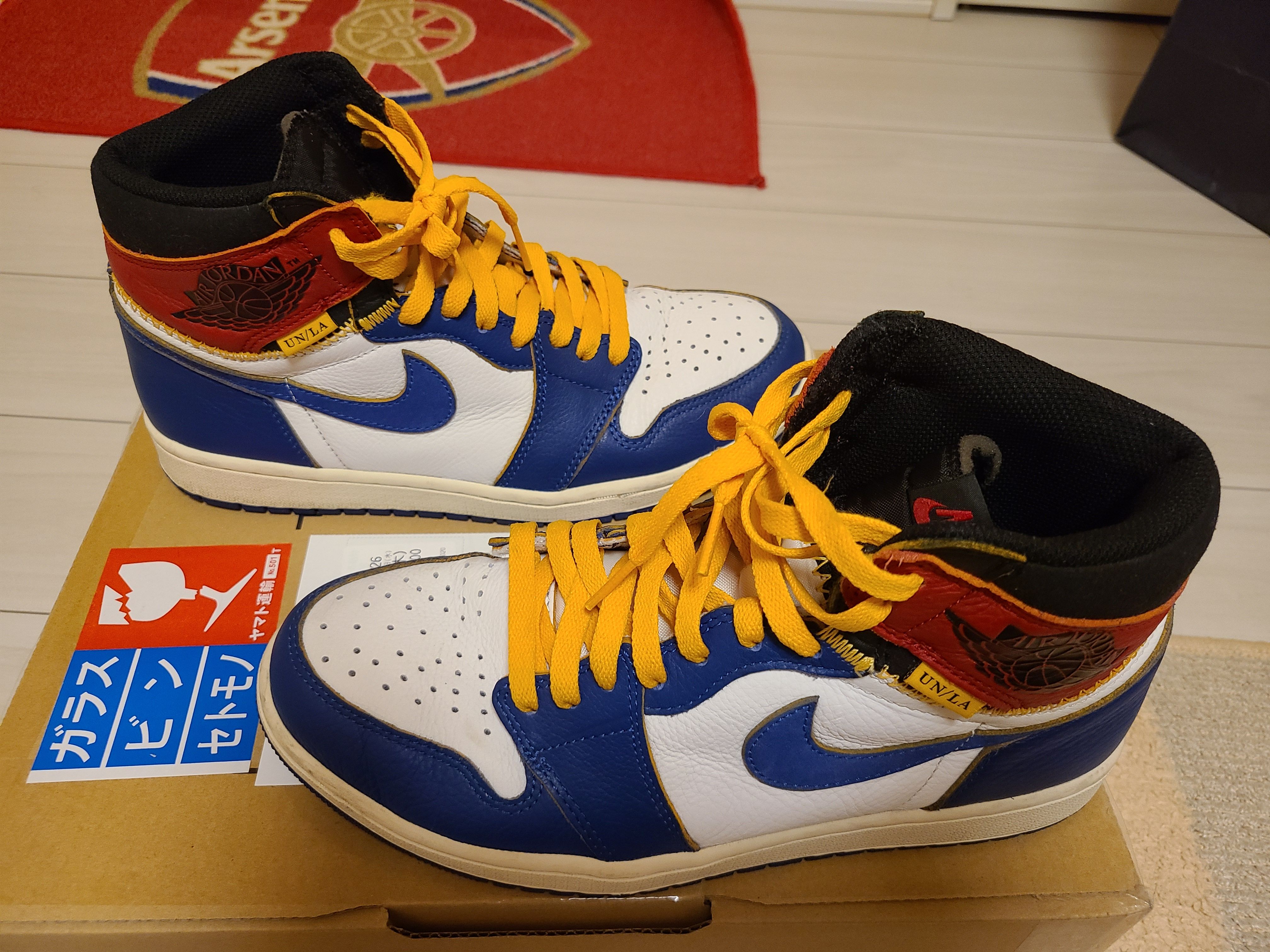 Union × Nike Air Jordan 1 Retro High OG NRG "Storm Blue/Varsity Red"