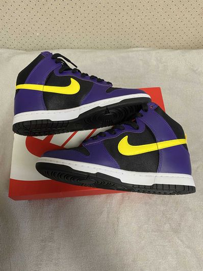 Nike Dunk High EMB "Lakers"