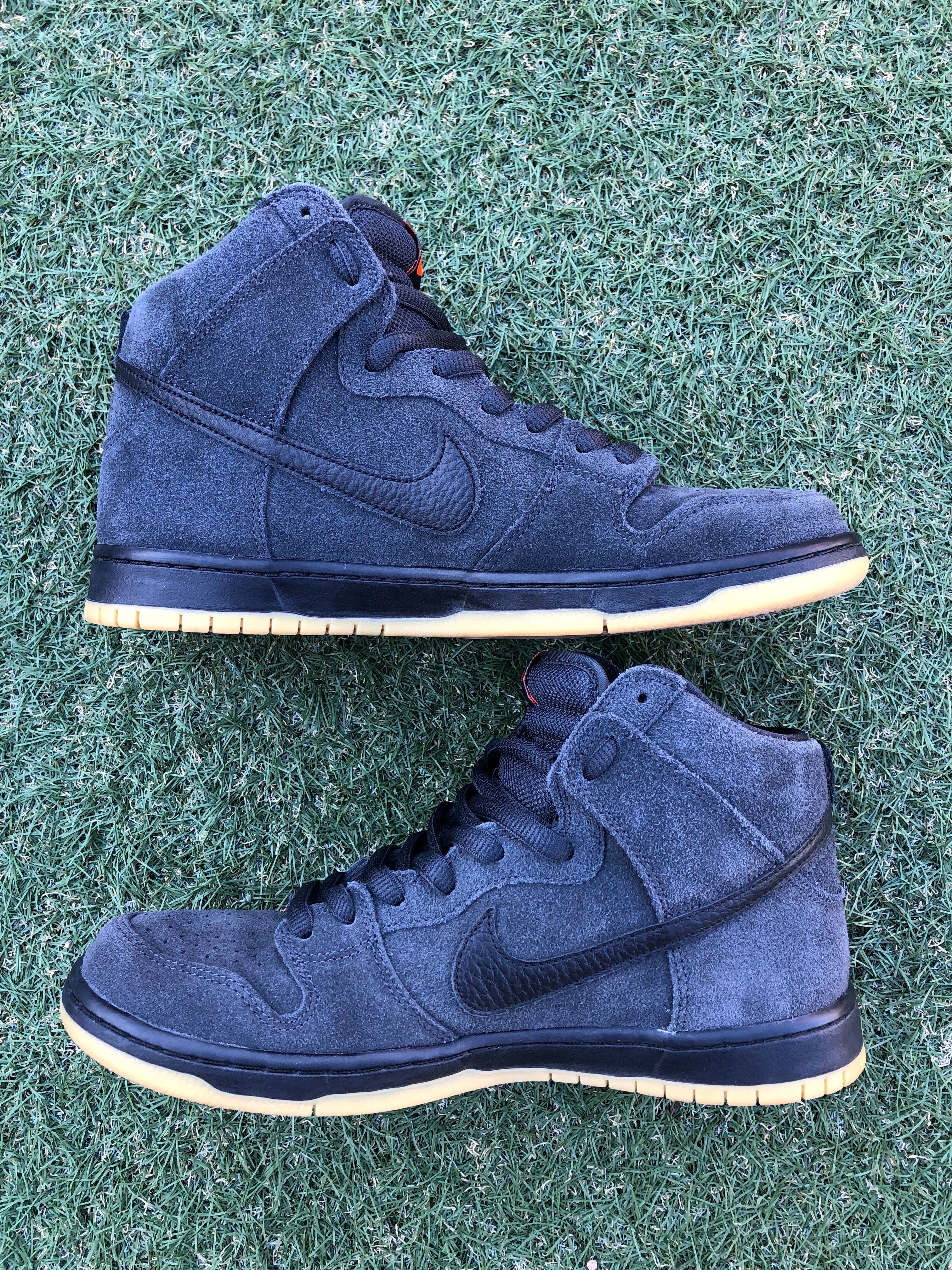 Nike SB Dunk High Orange Label "Dark Grey" 