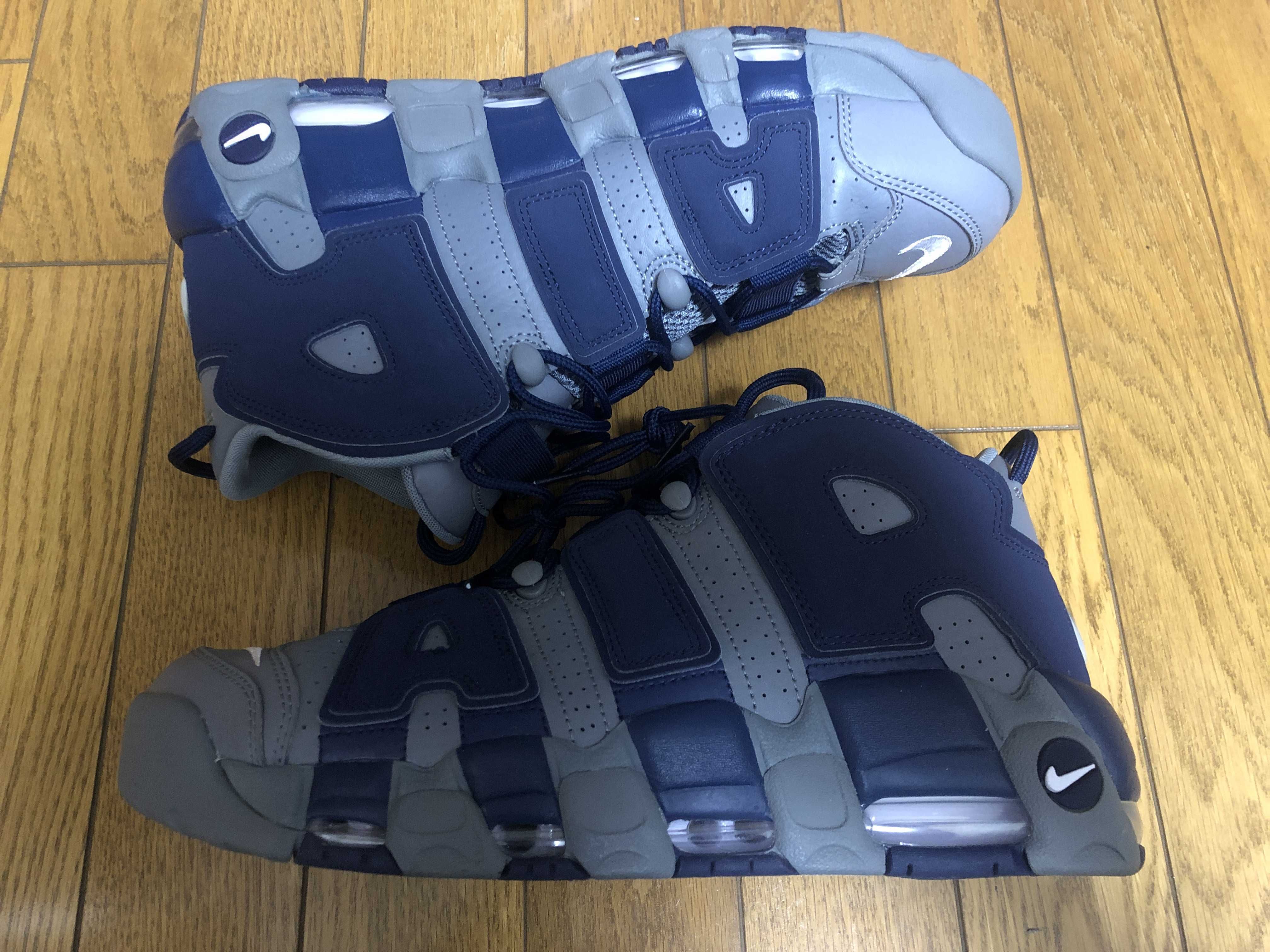 Nike Air More Uptempo '96 "Cool Grey/White/Midnight Navy"
